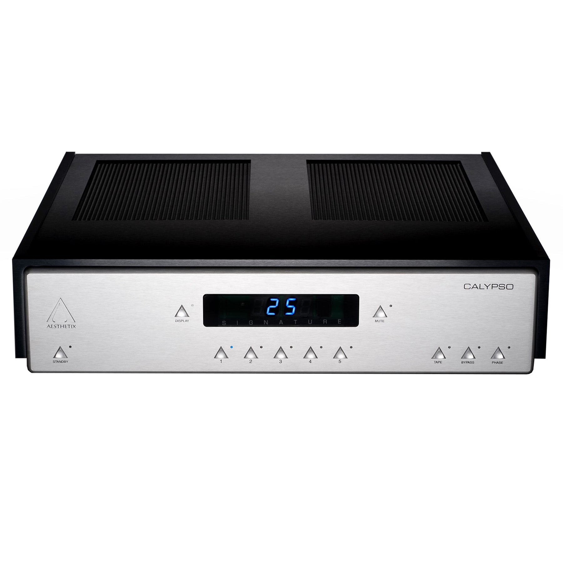 Aesthetix Calypso Signature Saturn Series Line Stage Preamplifier - Silver