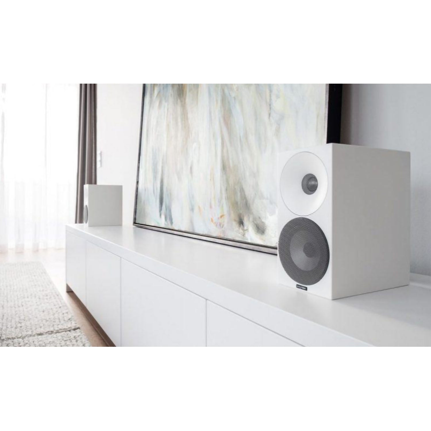 Amphion Argon0 Bookshelf Speakers - Standard White (pair)