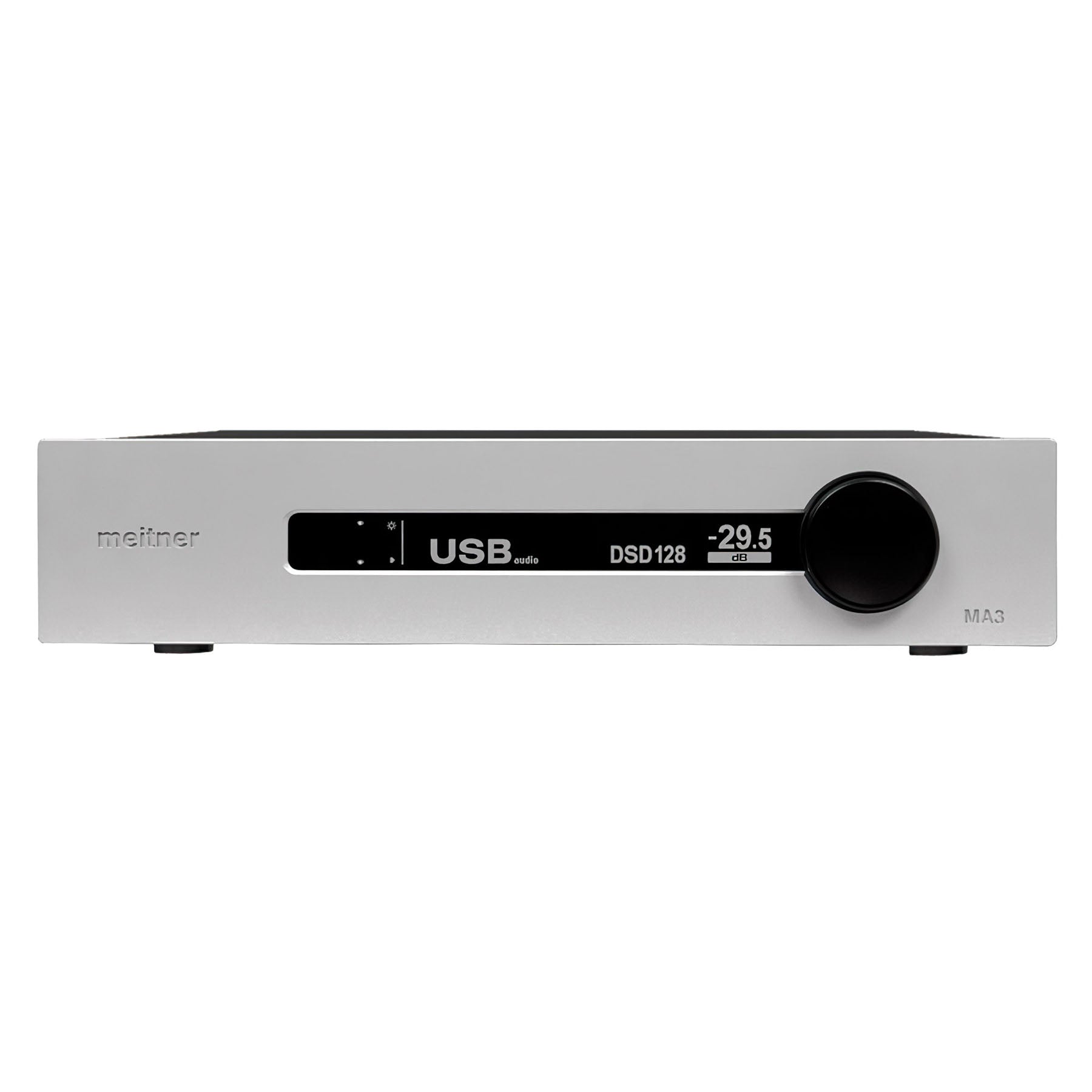 Meitner Audio MA3 2 Channel DAC with USB, Streamer & Volume Control - Silver