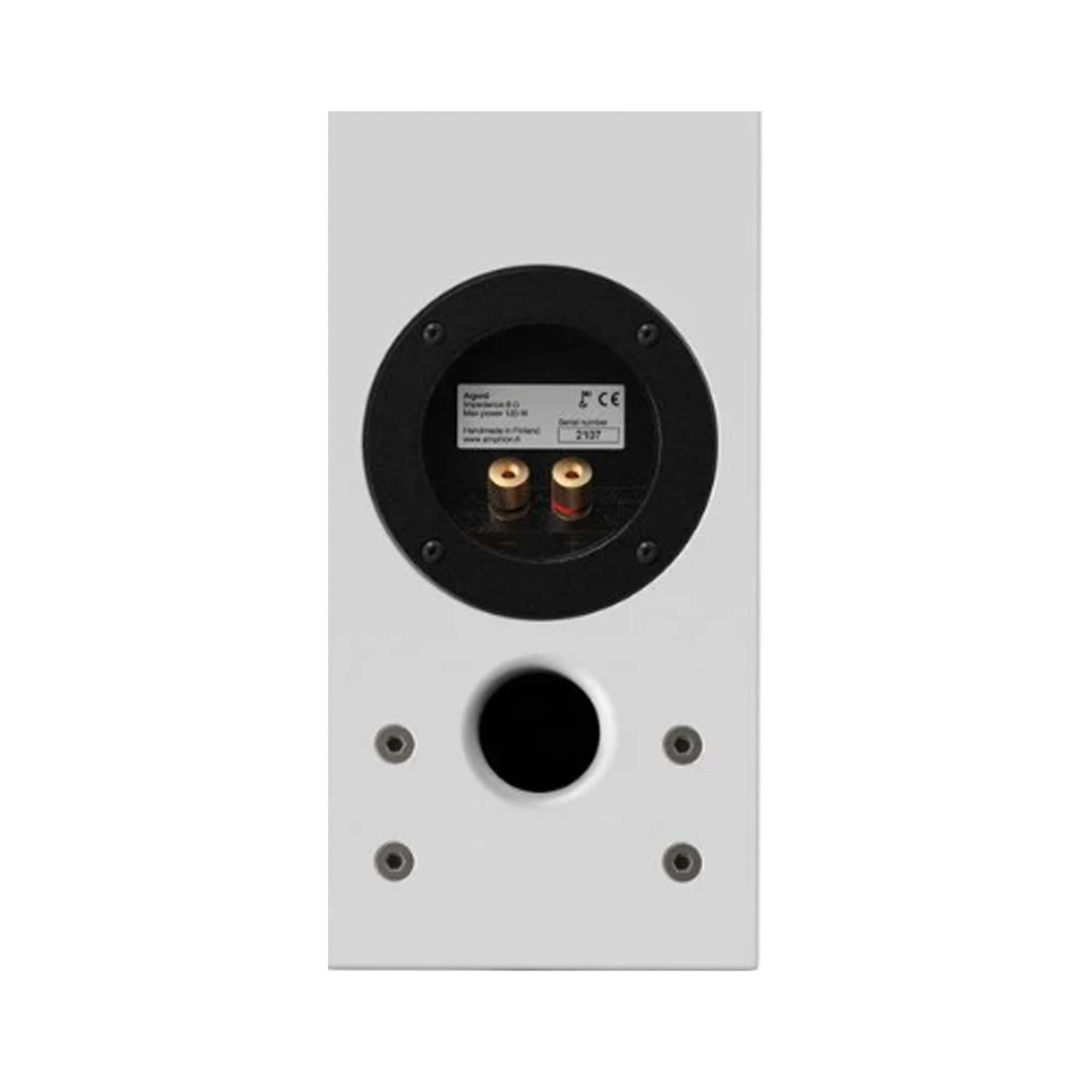 Amphion Argon0 Bookshelf Speakers - Standard White (pair)