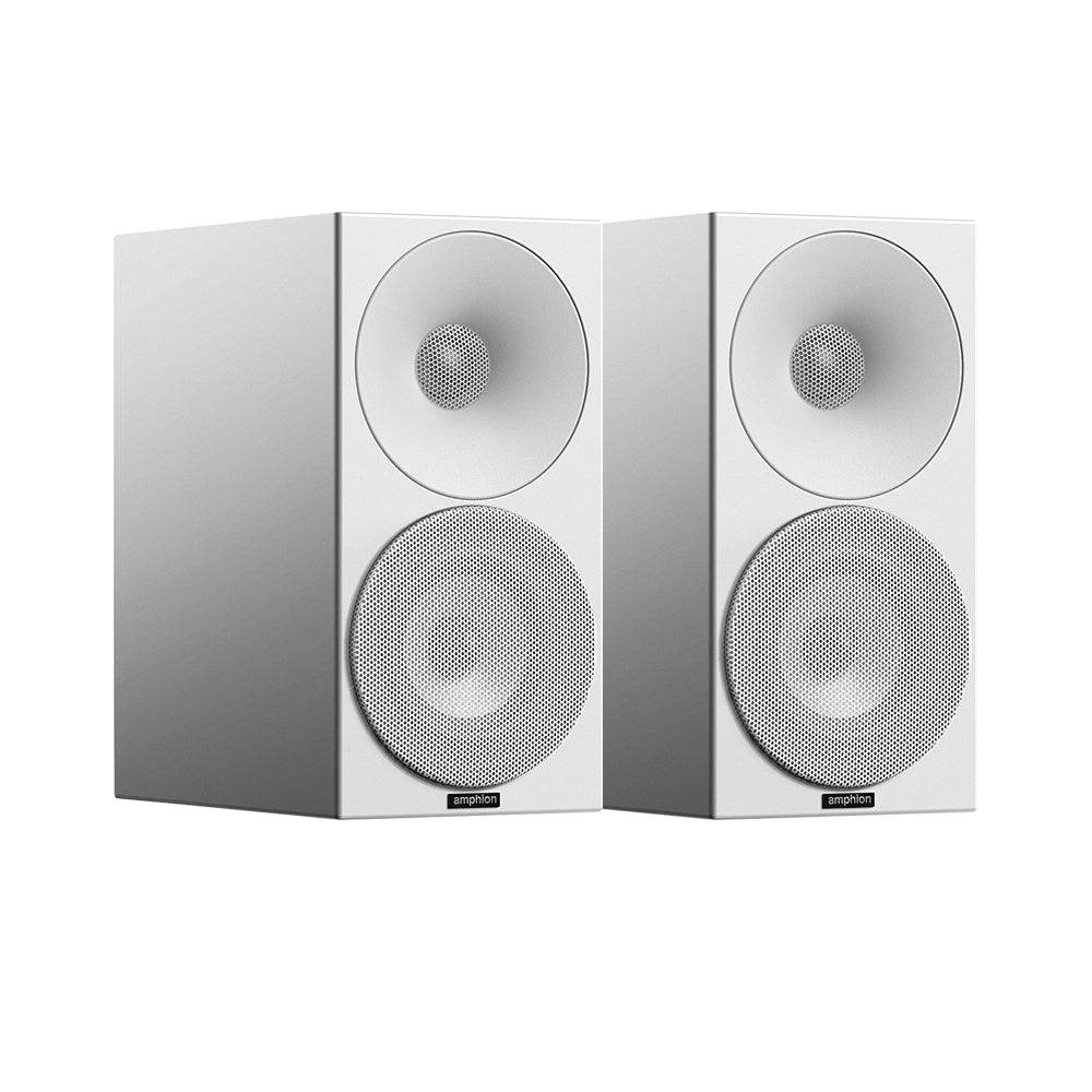 Amphion Argon0 Bookshelf Speakers - Full White (pair)