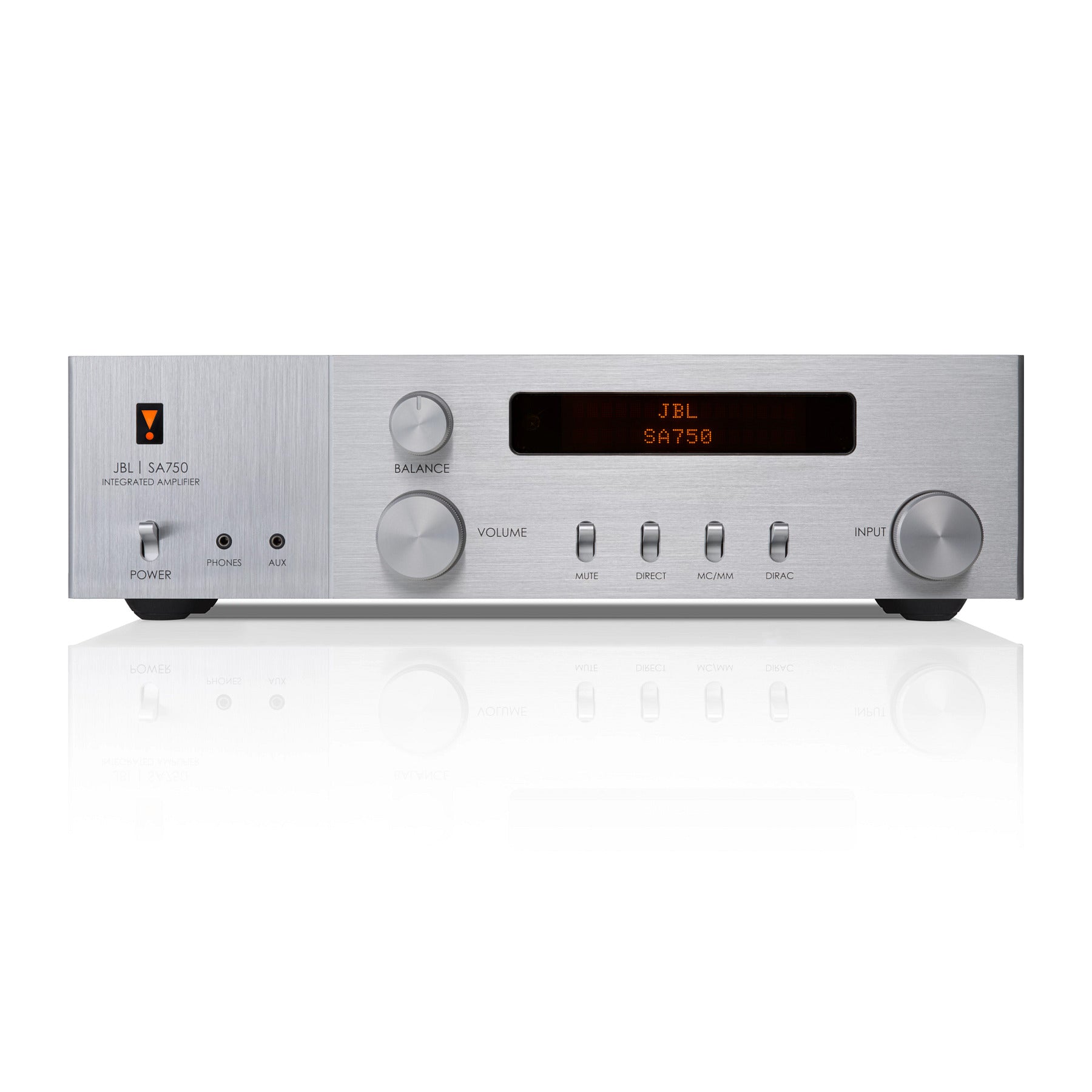 JBL Classic SA750 Streaming Integrated Stereo Amplifier - Silver