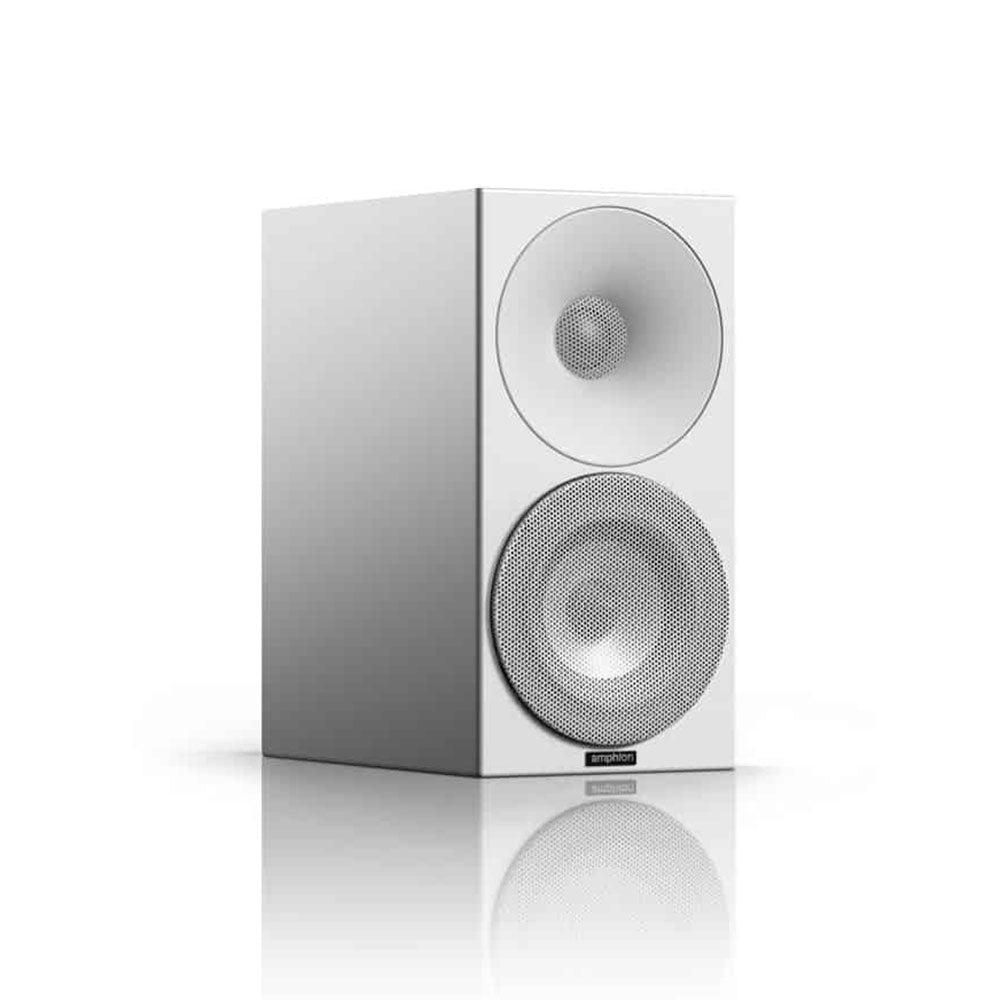 Amphion Argon0 Bookshelf Speakers - Full White (pair)