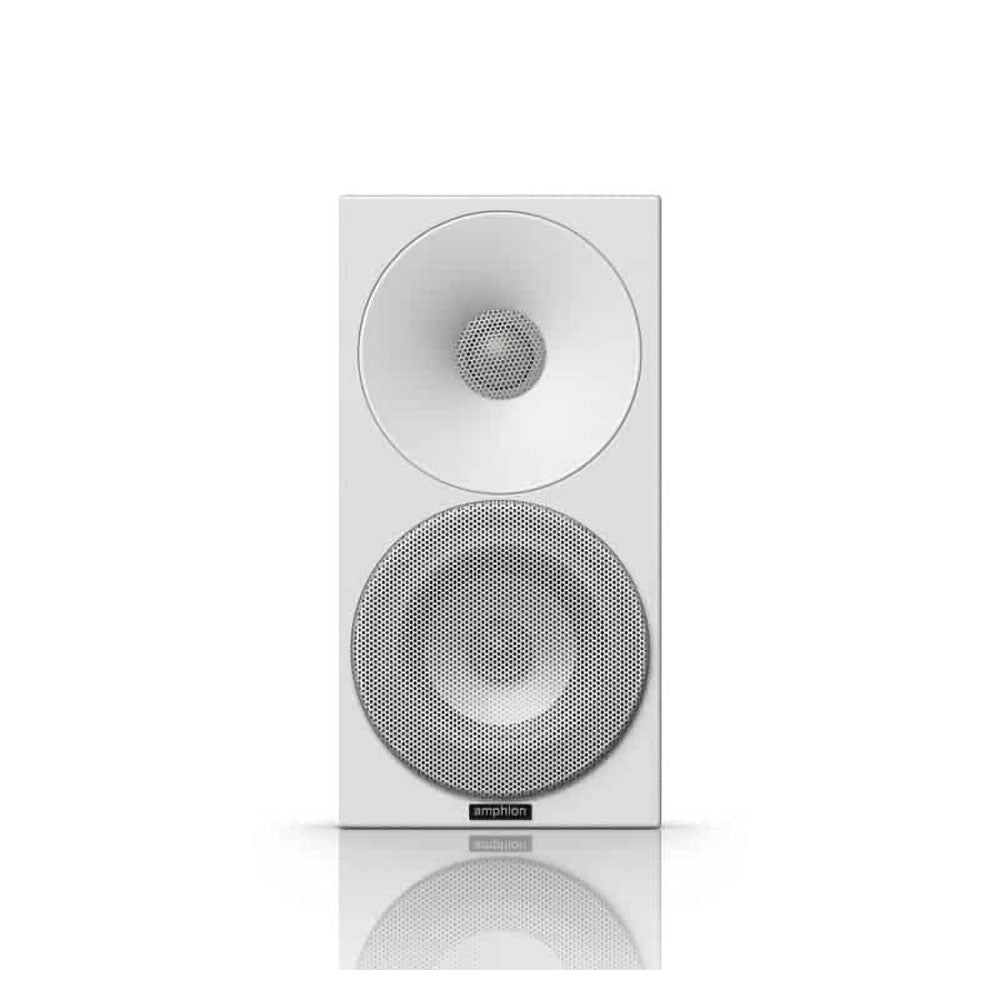Amphion Argon0 Bookshelf Speakers - Full White (pair)