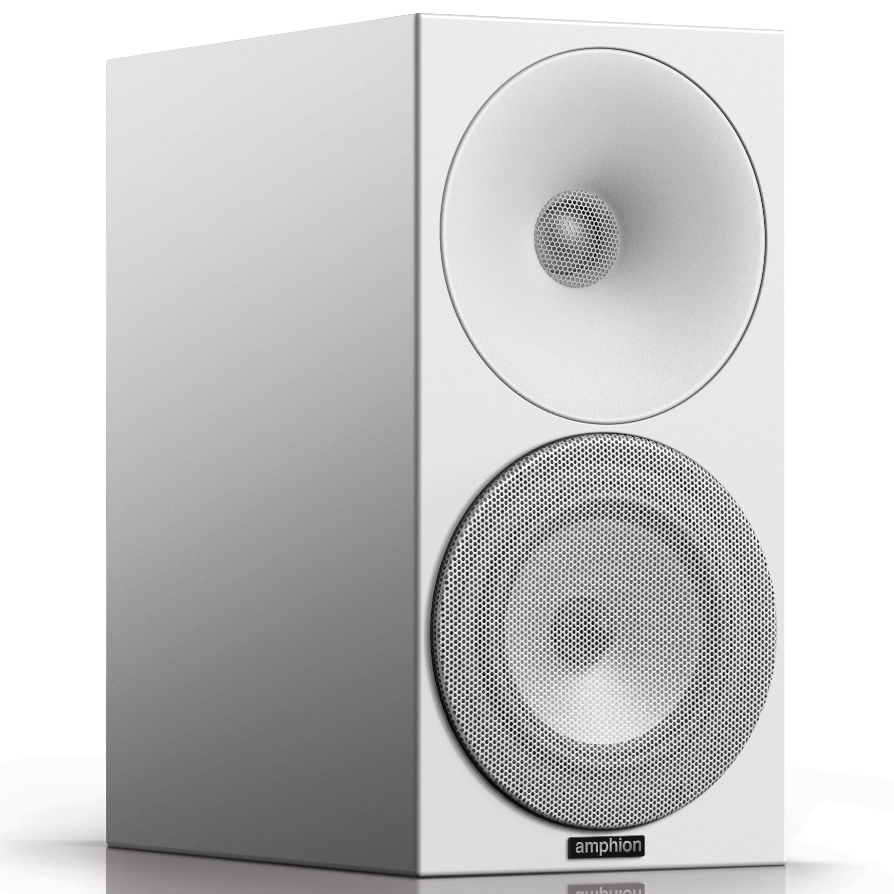 Amphion Argon1 Bookshelf Speakers - Full White (pair)