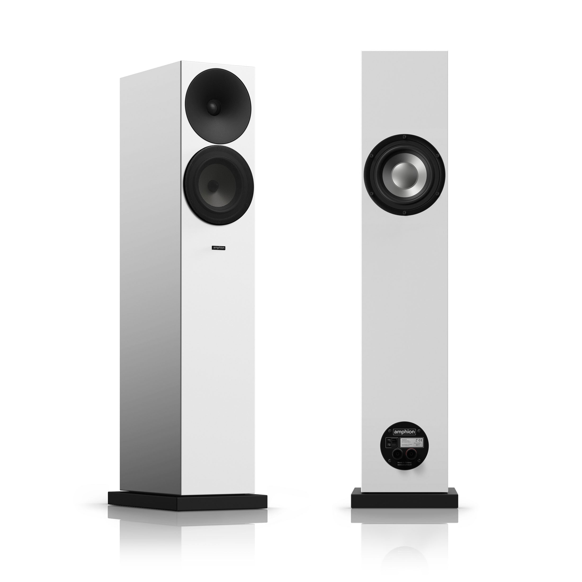 Amphion Argon3LS Floorstanding Speakers - Standard White (pair)