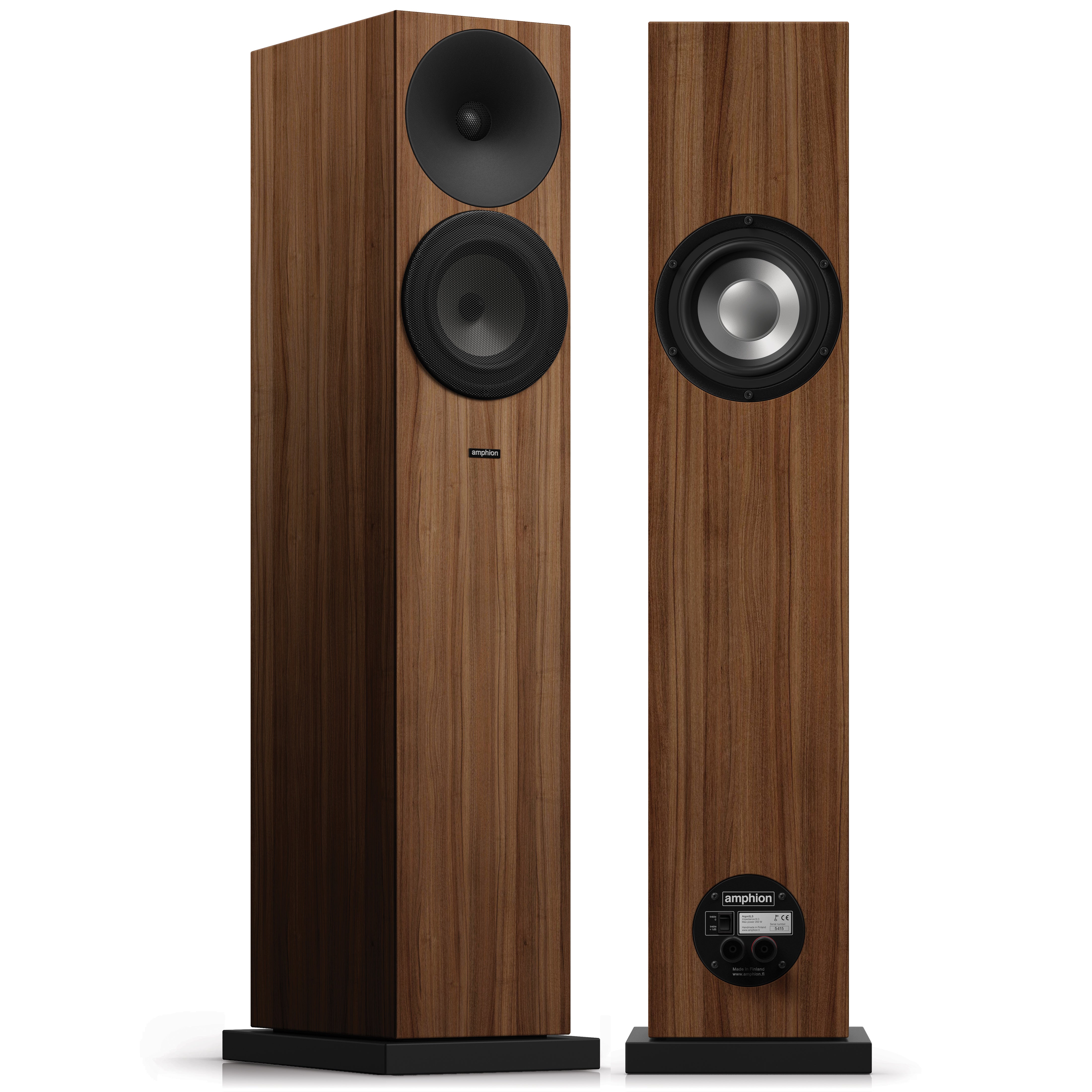 Amphion Argon3LS Floorstanding Speakers - Walnut (pair)