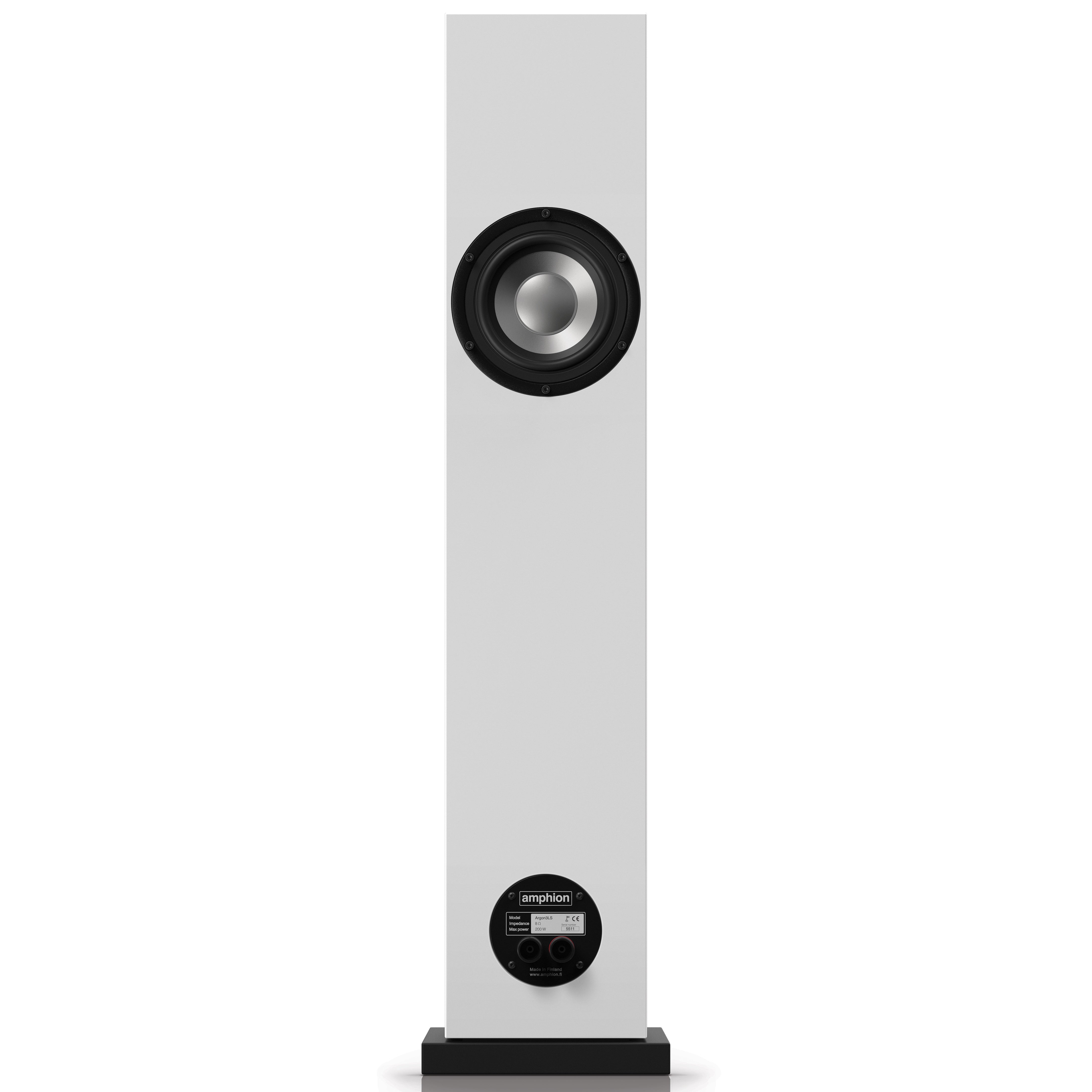 Amphion Argon3LS Floorstanding Speakers - Standard White (pair)