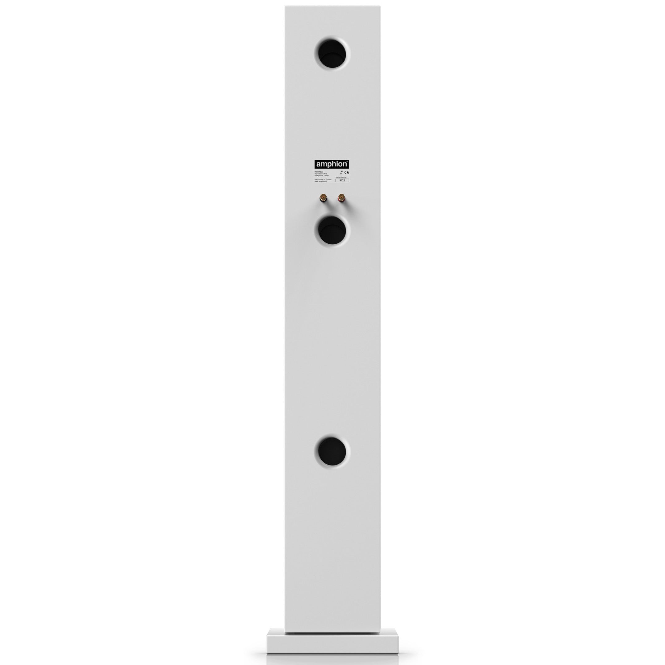 Amphion Helium520 FloorStanding Speakers - Full White (pair)