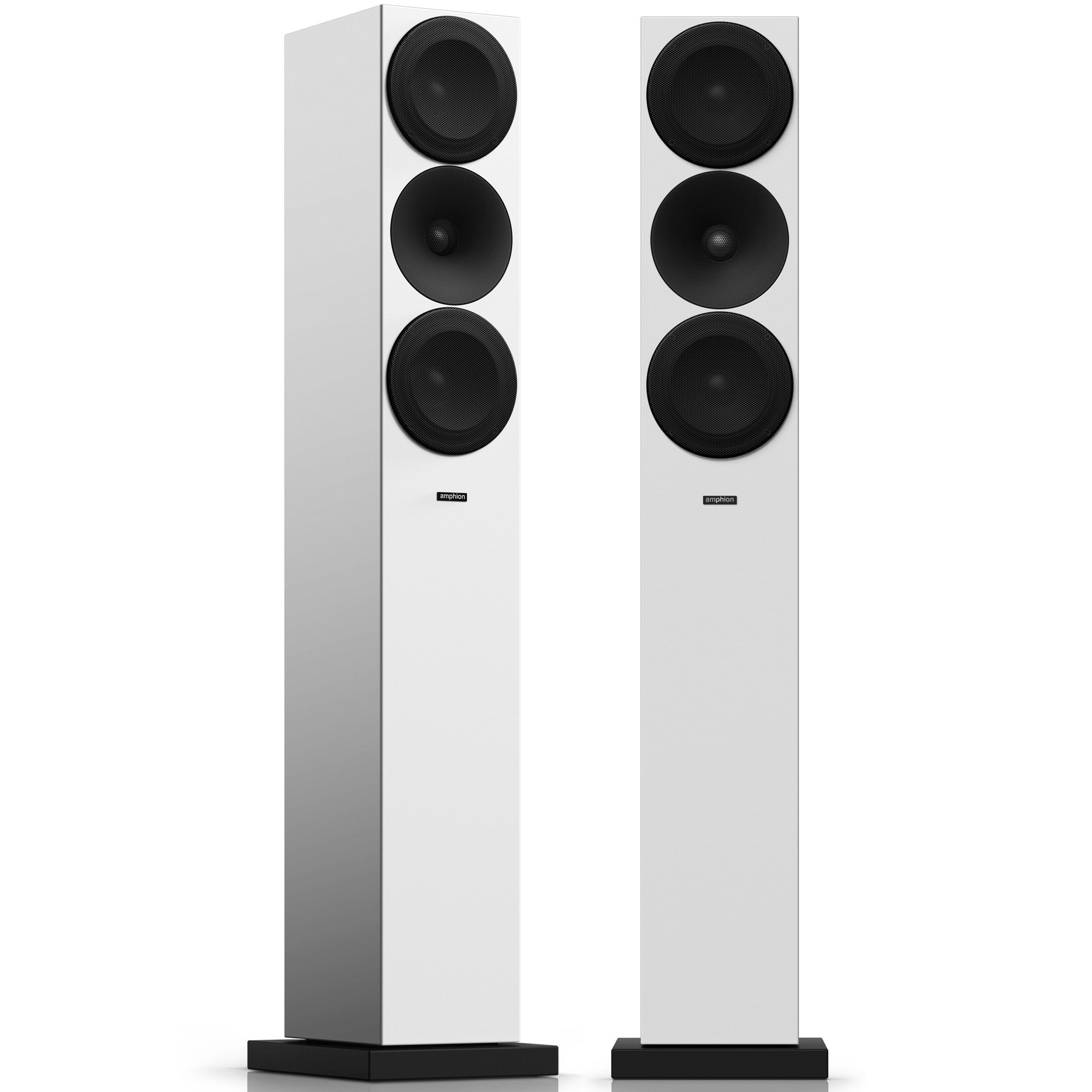 Amphion Helium520 FloorStanding Speakers - Standard White (pair)