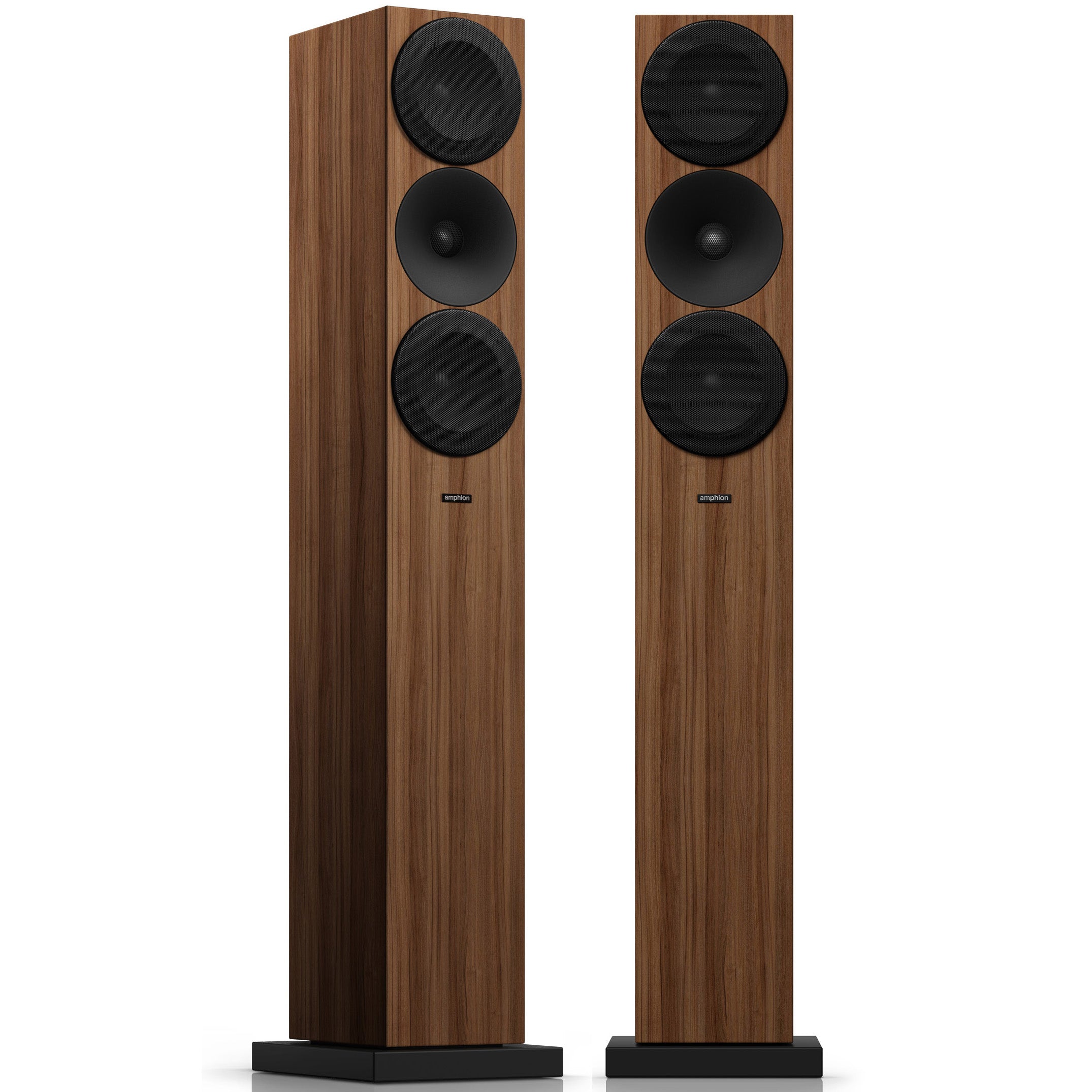 Amphion Helium520 FloorStanding Speakers - Walnut (pair)
