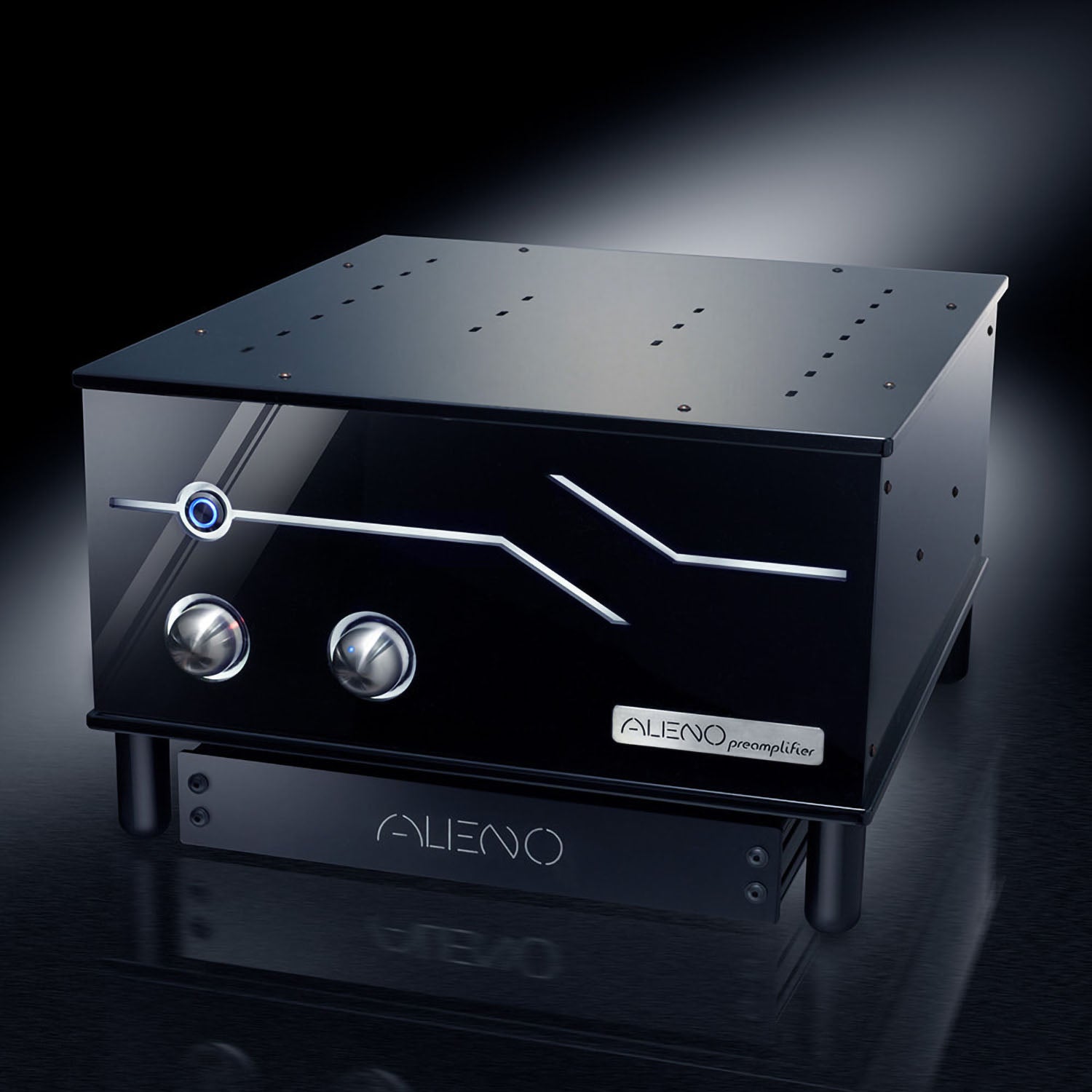 Alieno Reference 6H30 Tube Line Stage Preamplifier MKII with DC Power Supply System