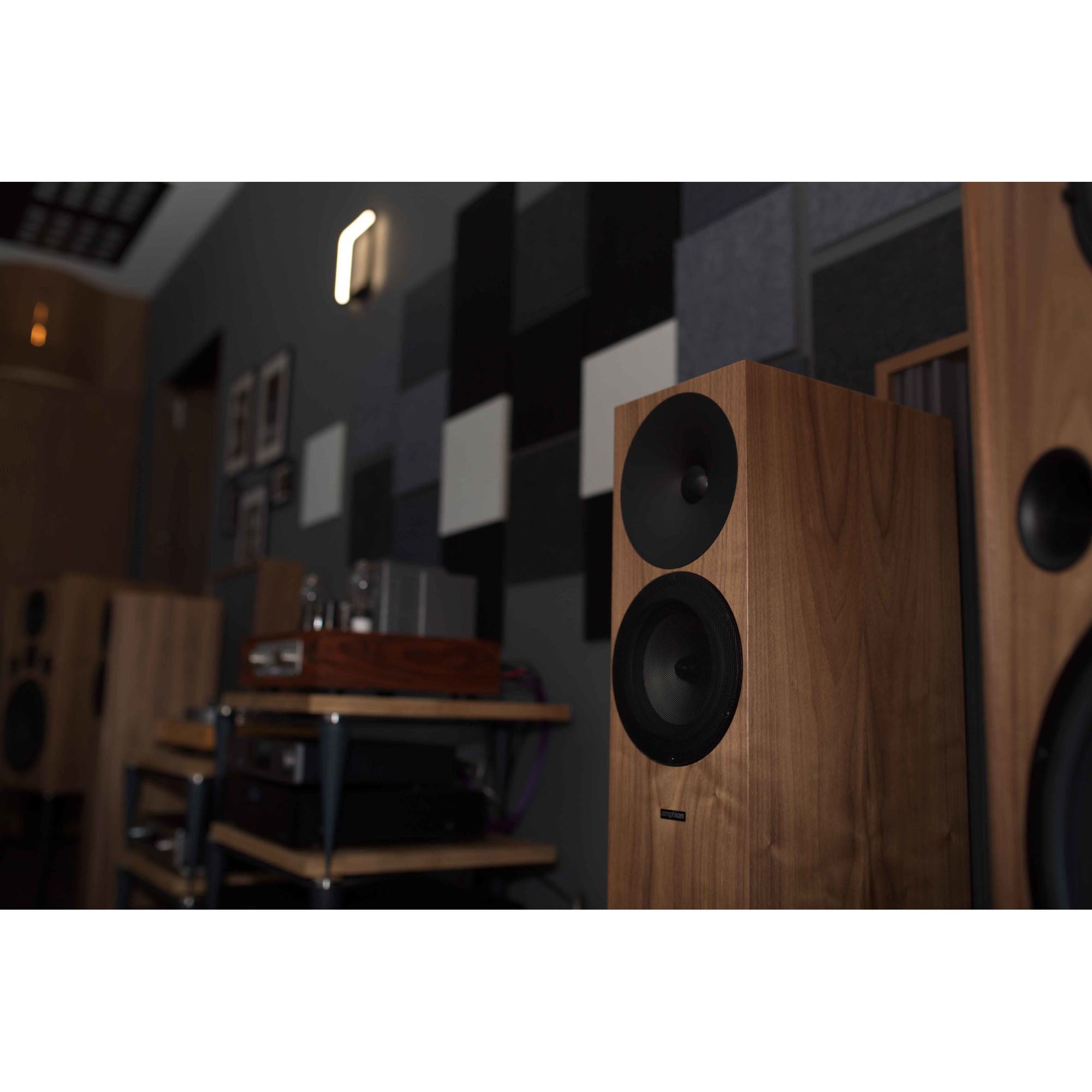 Amphion Argon3LS Floorstanding Speakers - Full White (pair)