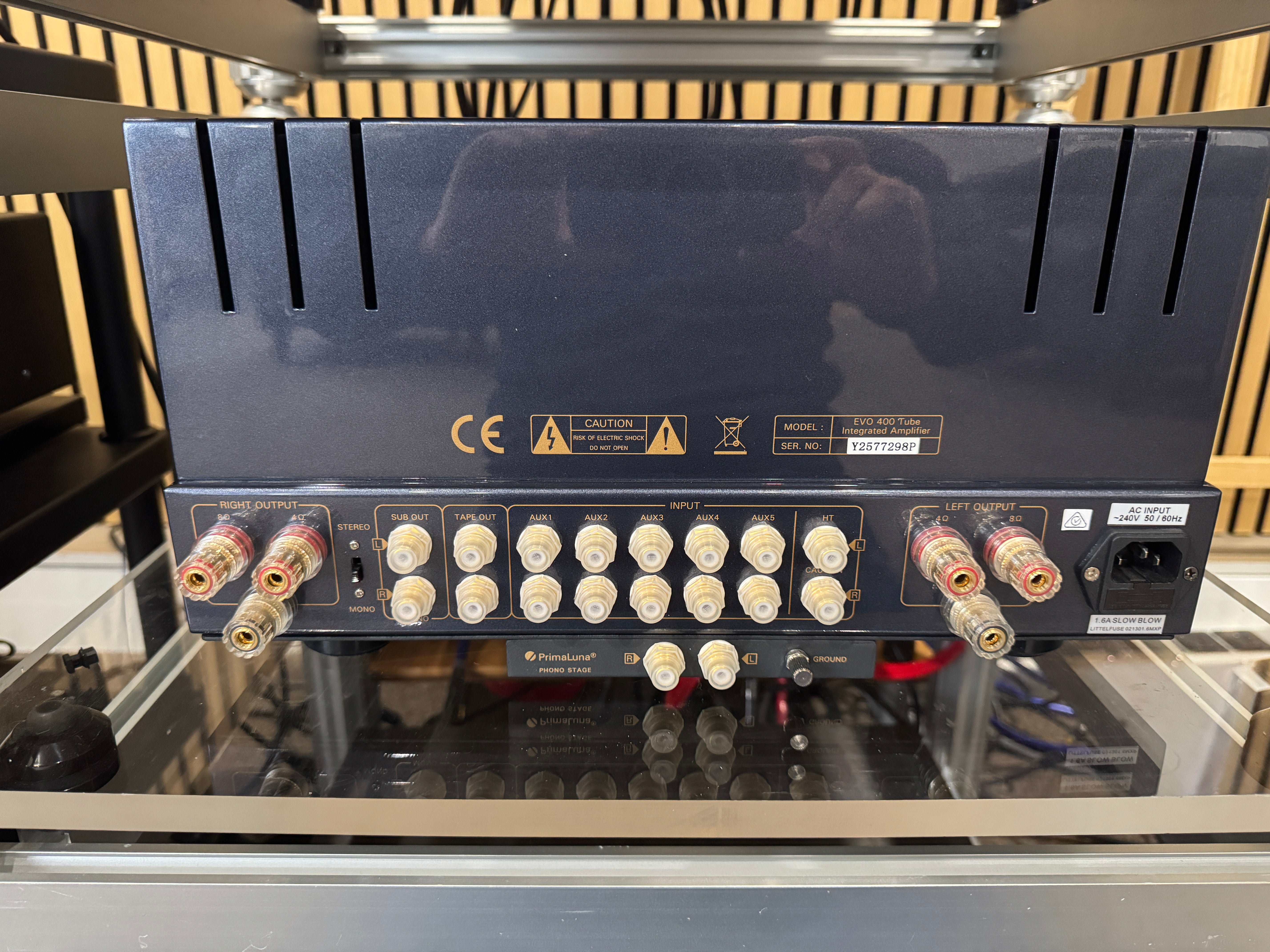 PrimaLuna EVO 400 Integrated Amplifier – Silver (Trade-In)