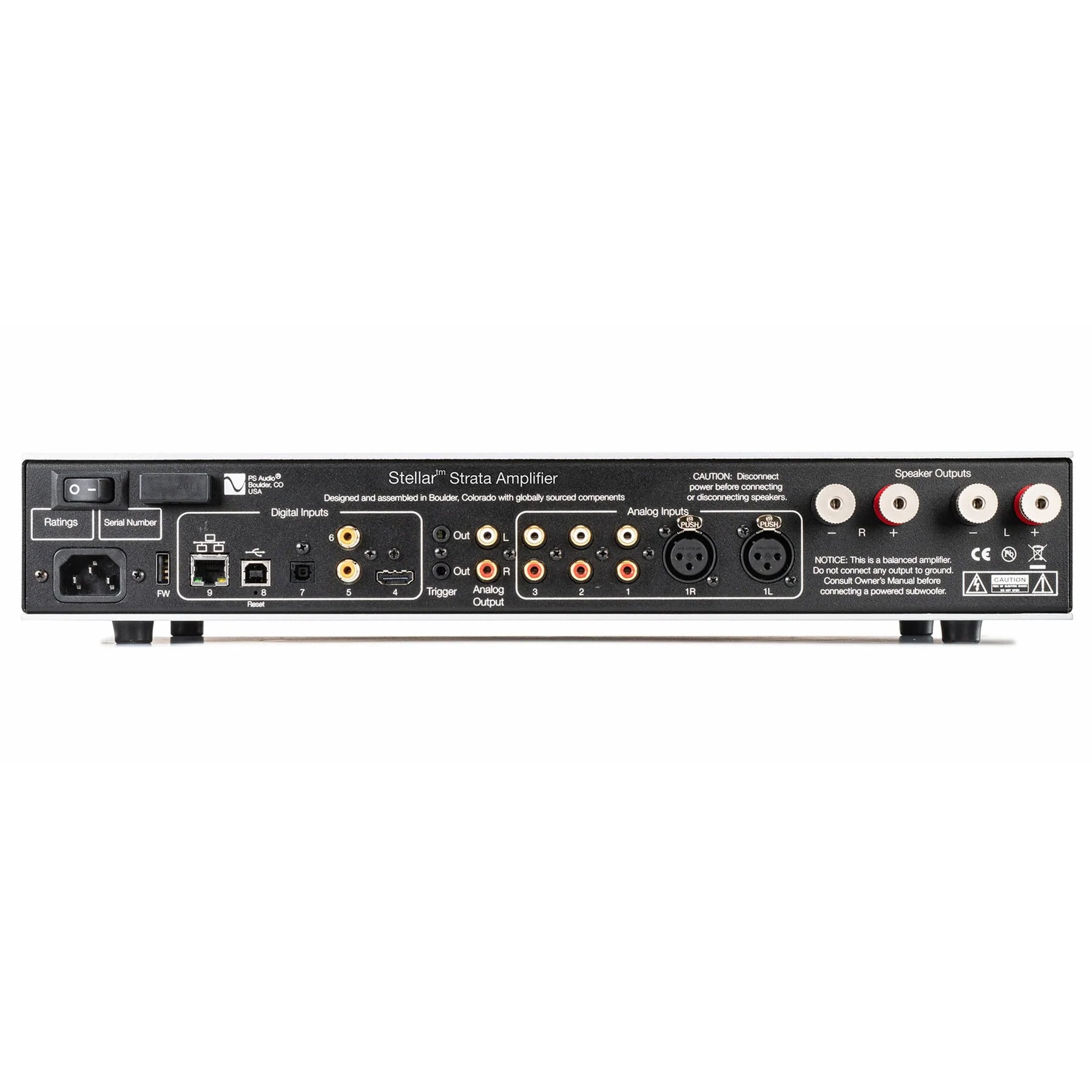 PS Audio Stellar Strata Integrated Streaming Amplifier - Silver [Ex-display]