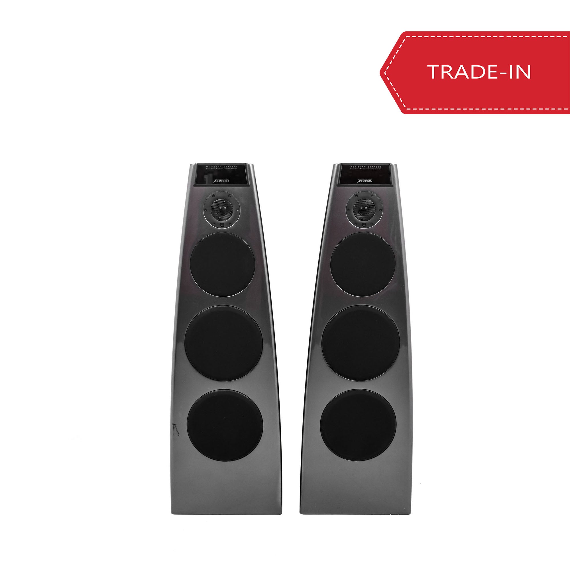 Meridian Audio DSP7200.2 Digital Active Loudspeaker (pair) - Black [Trade-in]