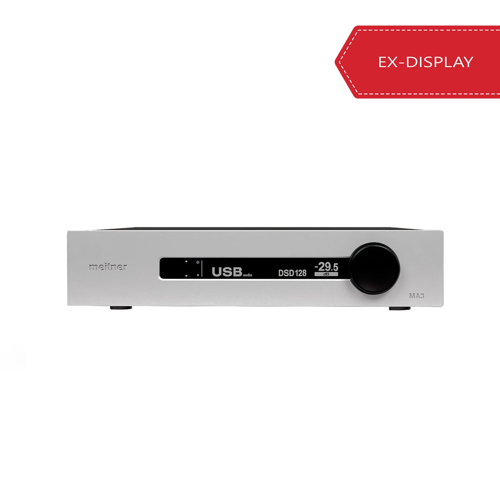 EMM Labs/Meitner MA3 Integrated DAC with Streamer & Volume Control - Silver [Ex-display]