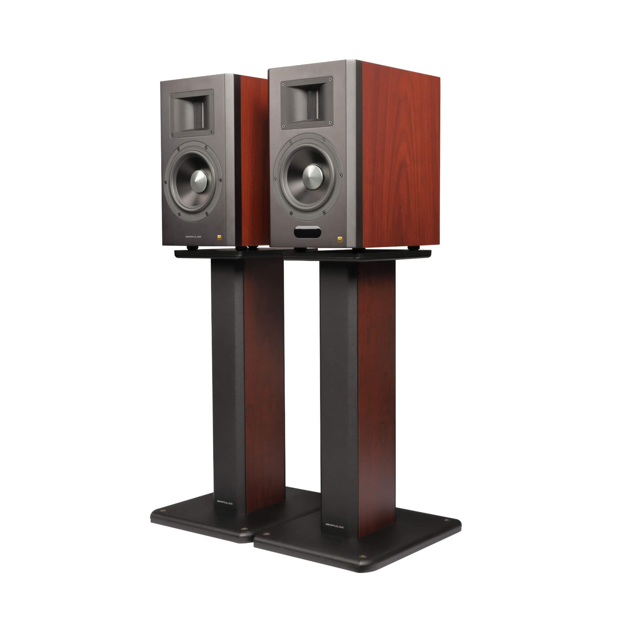 Airpulse A300 Active Speaker System (pair) - Cherry Wood [Ex-display]