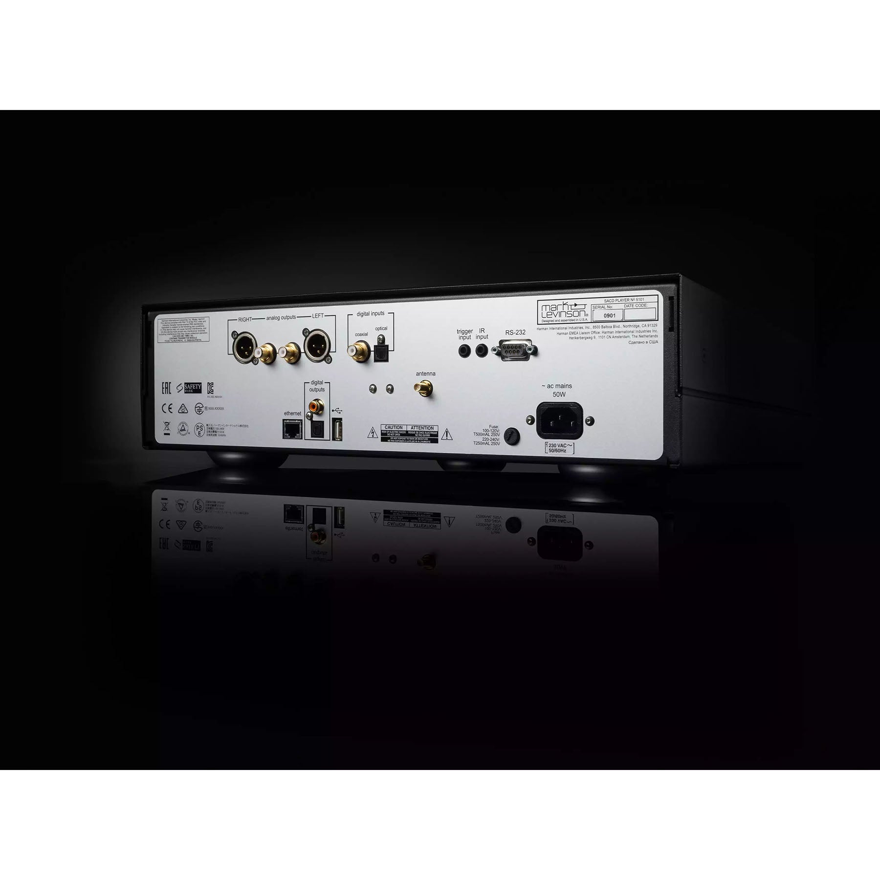 Mark Levinson No 5101 Streaming SACD Player and DAC - Black [Ex-display]