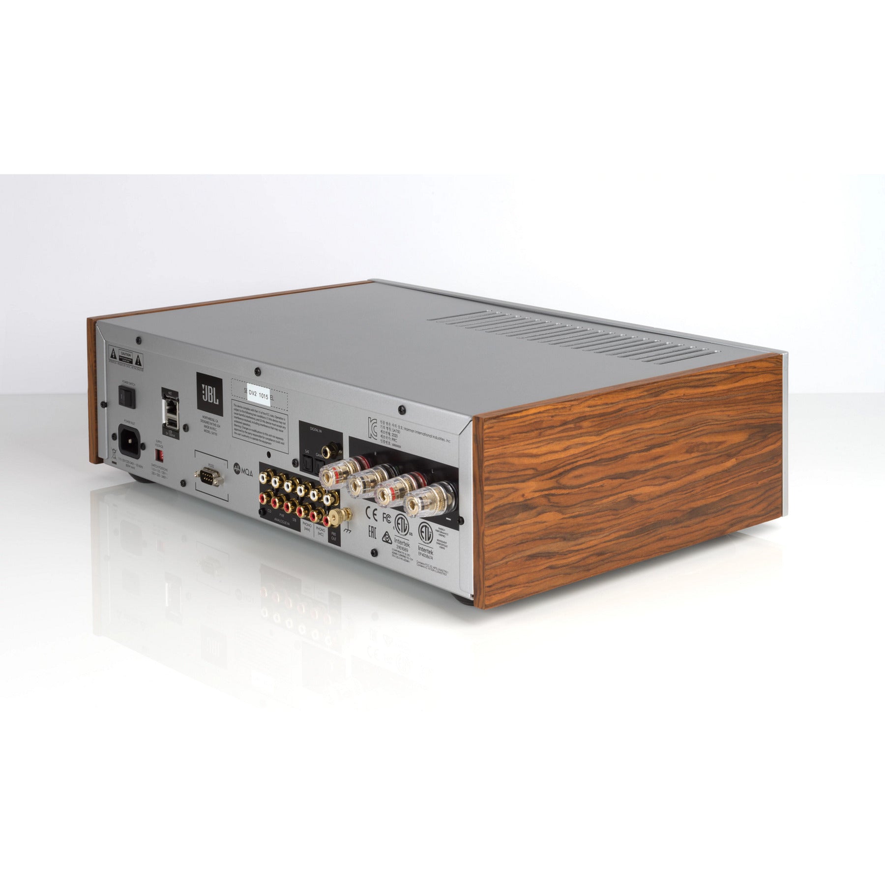 JBL Classic SA750 Streaming Integrated Stereo Amplifier - Silver [Ex-display]