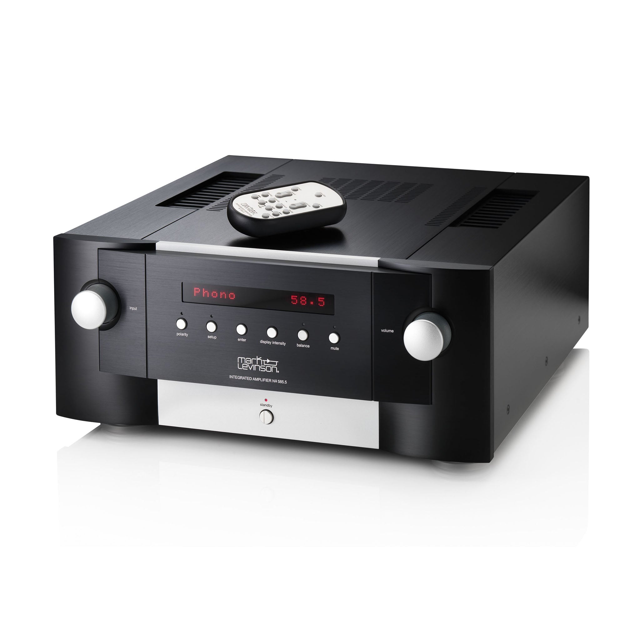 Mark Levinson No. 585.5 Fully Discrete Integrated Amplifier - Black [Ex-display]