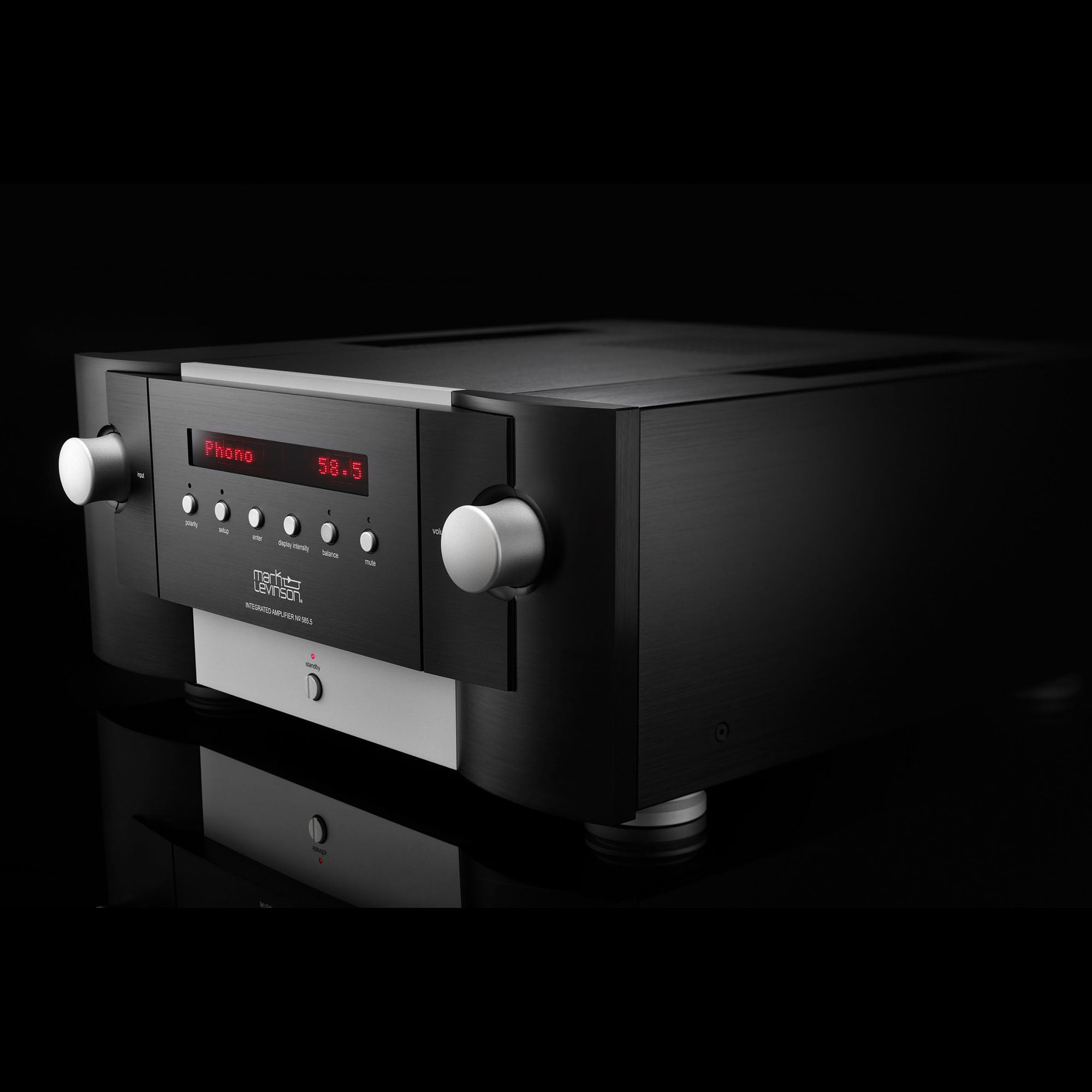 Mark Levinson No. 585.5 Fully Discrete Integrated Amplifier - Black [Ex-display]