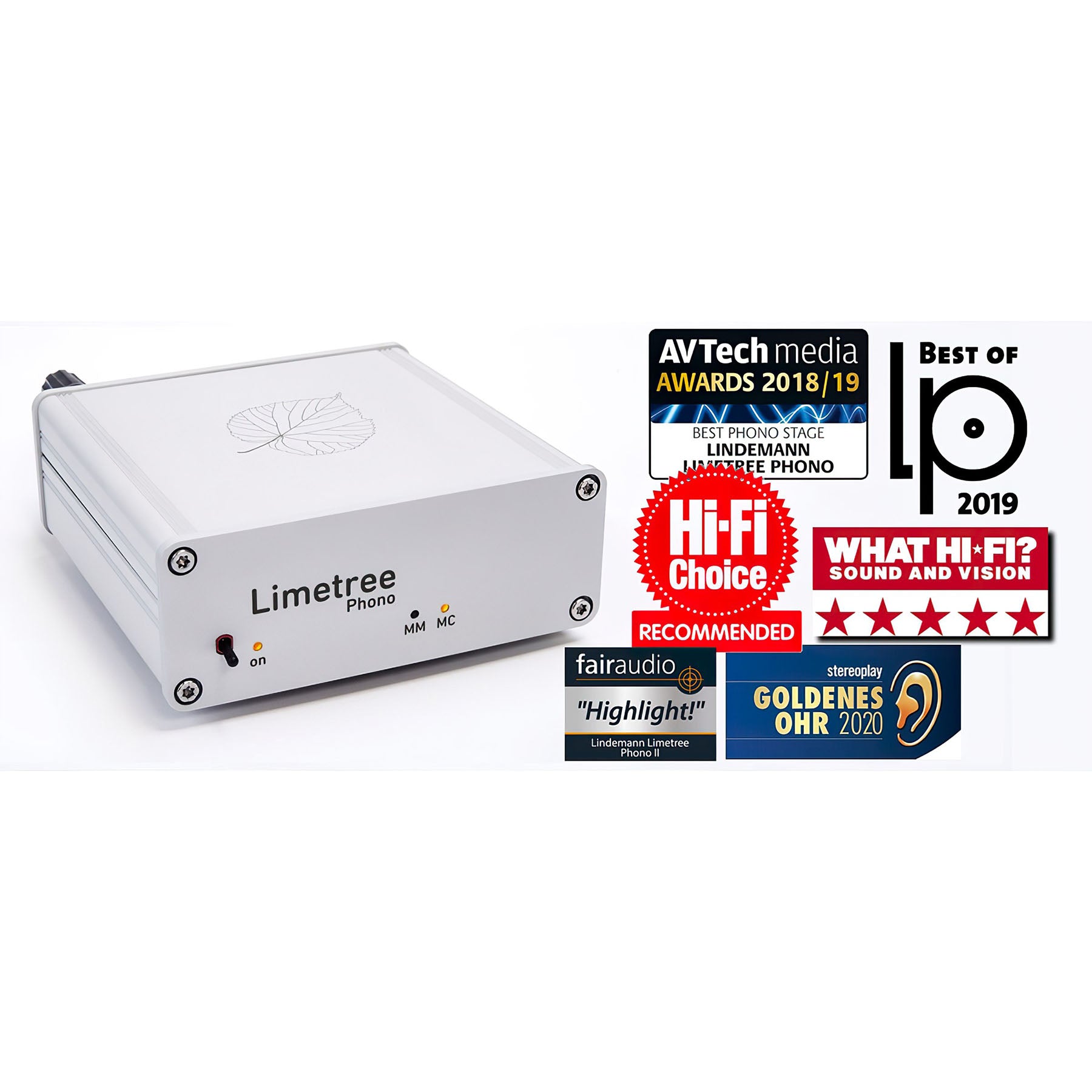 Lindemann Limetree Phono II MM / MC Phono Stage - Silver [Ex-display]