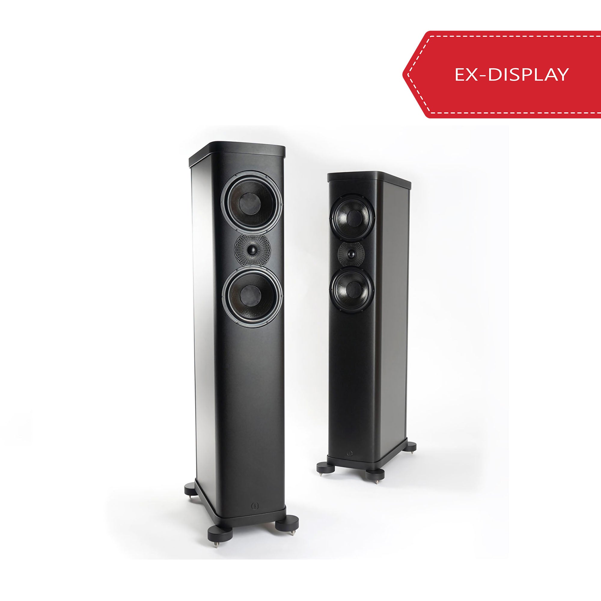 Wilson Benesch Precision Series - P2.0 2.5-way Floorstanding Loudspeaker (pair) - Black [Ex-display]