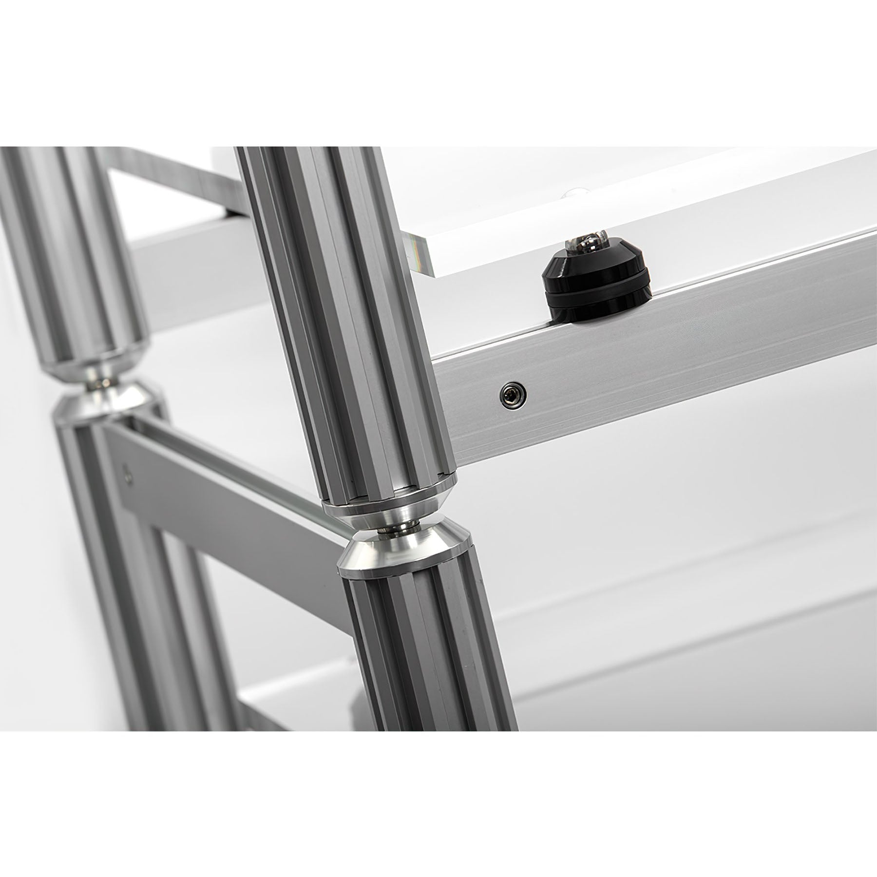 AG Lifter Crescendo Stackable Isolation Rack 4-Shelf - Silver