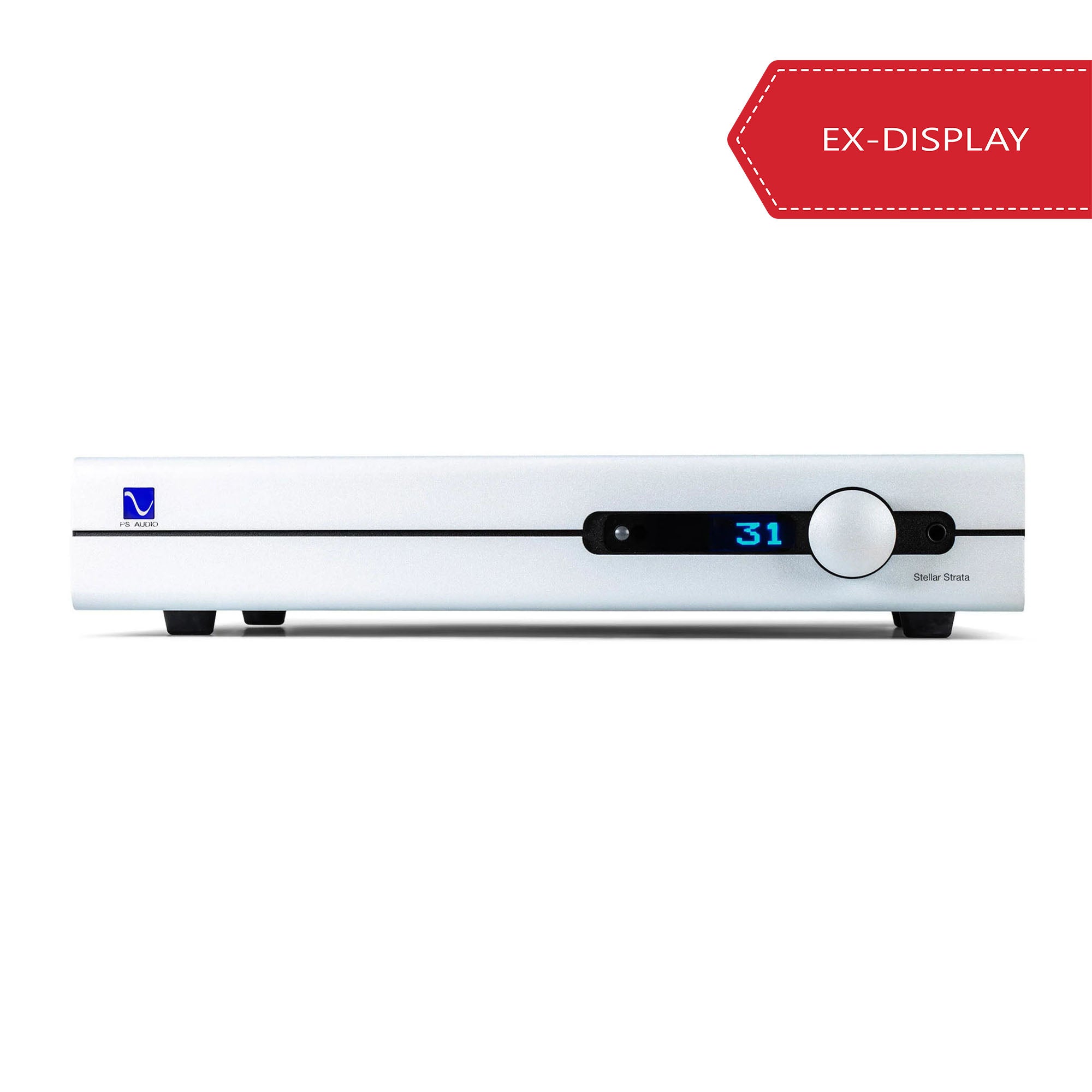 PS Audio Stellar Strata Integrated Streaming Amplifier - Silver [Ex-display]