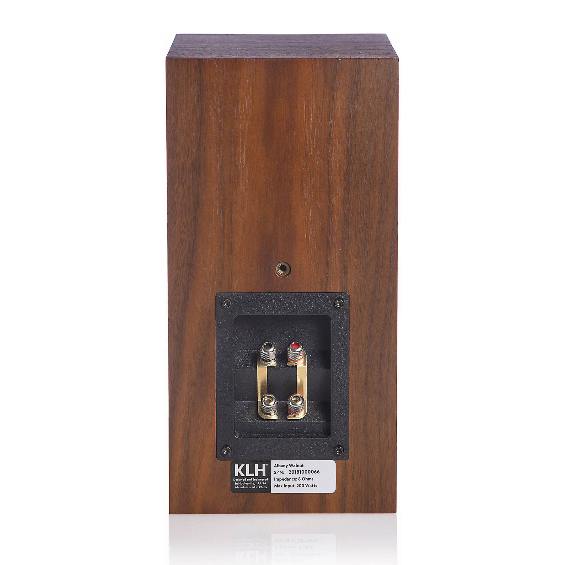 KLH Albany Bookshelf Speakers (pair) - Walnut [Ex-display]