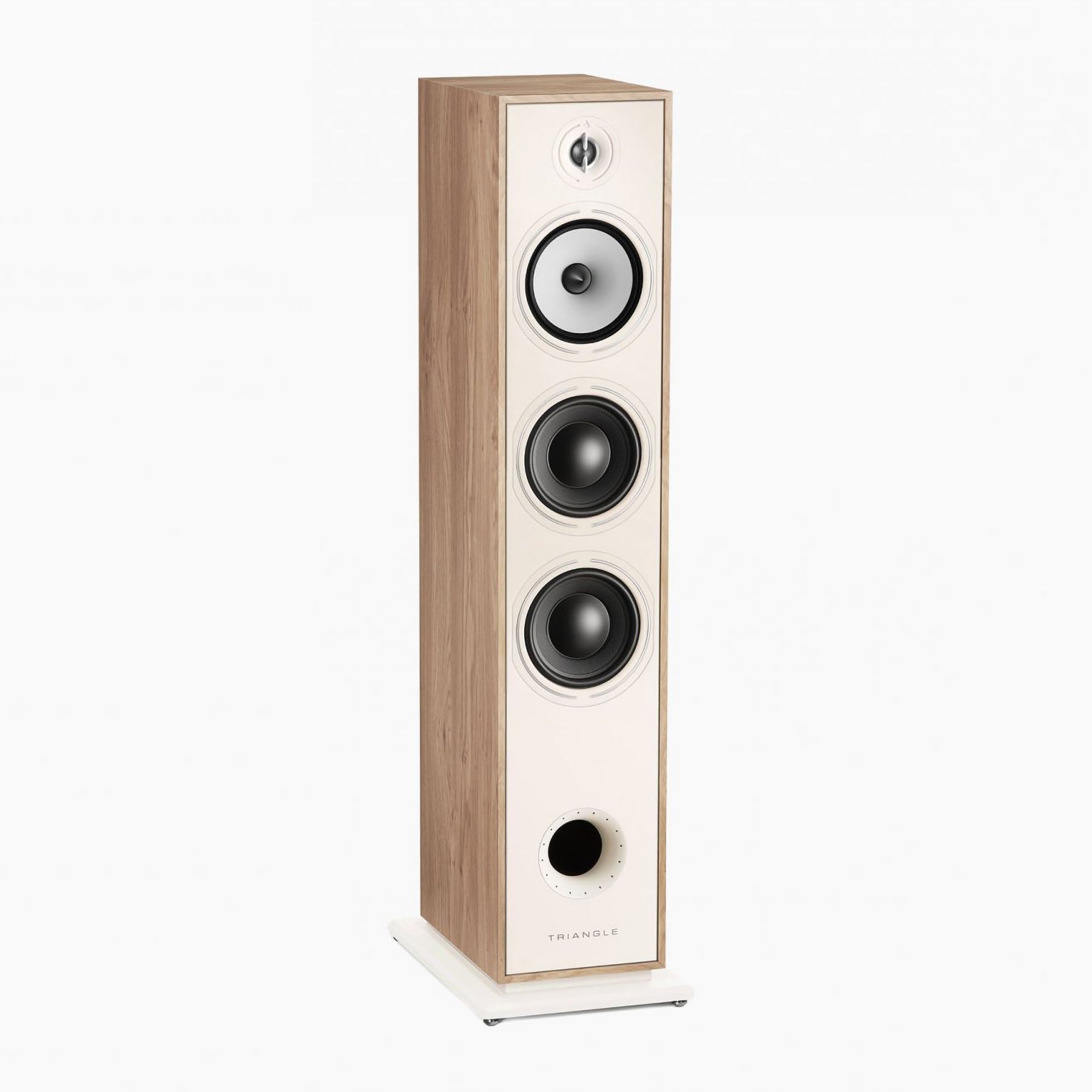 TRIANGLE Borea BR08 Floorstanding Speakers (pair) - Light Oak [Ex-display]