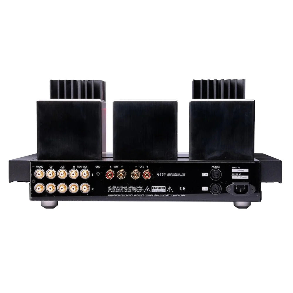 Pathos TT Anniversary Tube Hybrid Integrated Amplifier - Silver / Wood [Trade-in]
