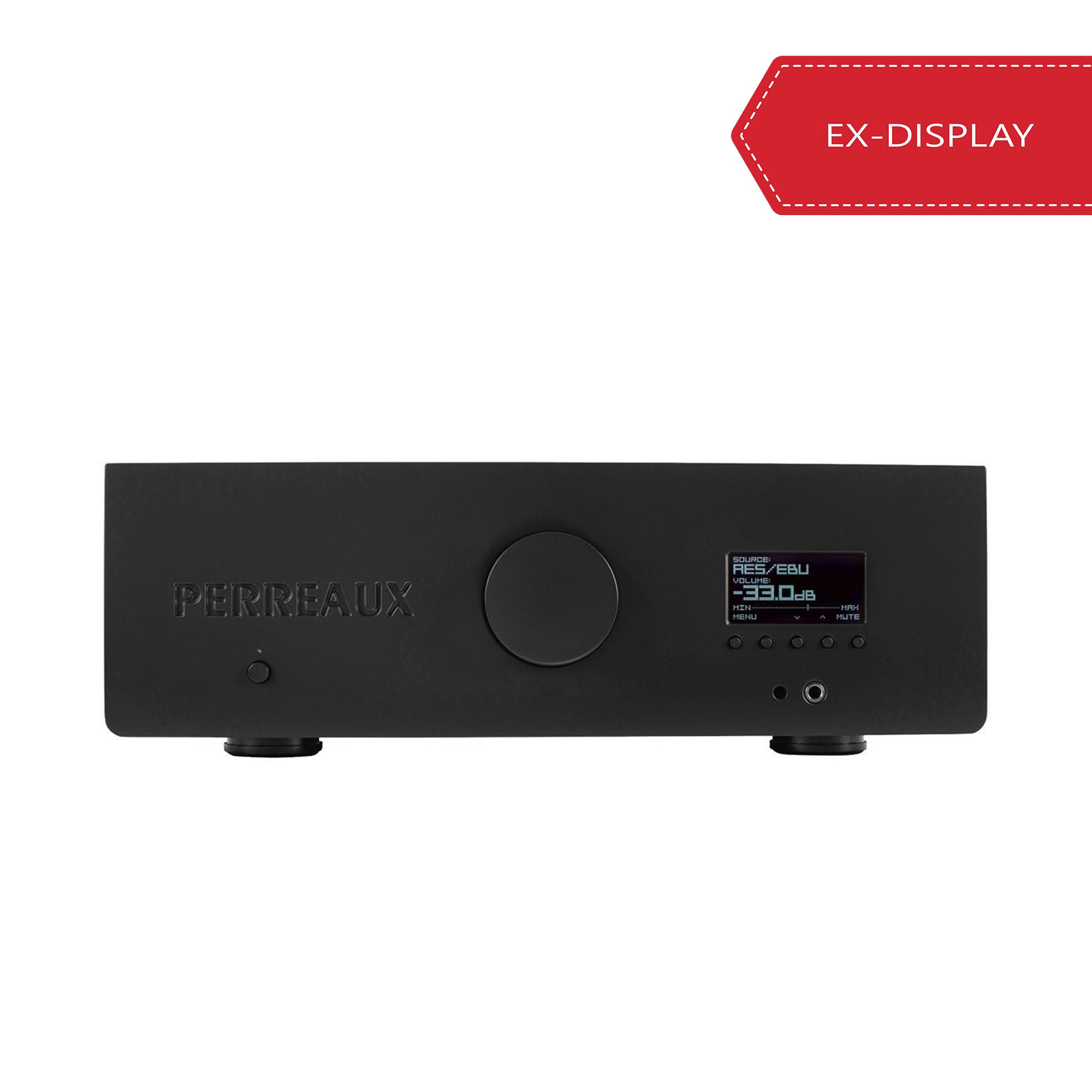 Perreaux 300iX Stereo Integrated Amplifier - Matte Black [Ex-display]