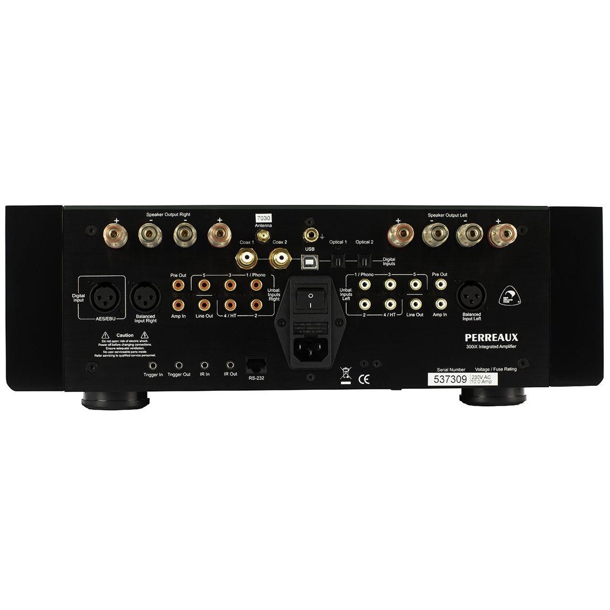 Perreaux 300iX Stereo Integrated Amplifier - Matte Black [Ex-display]