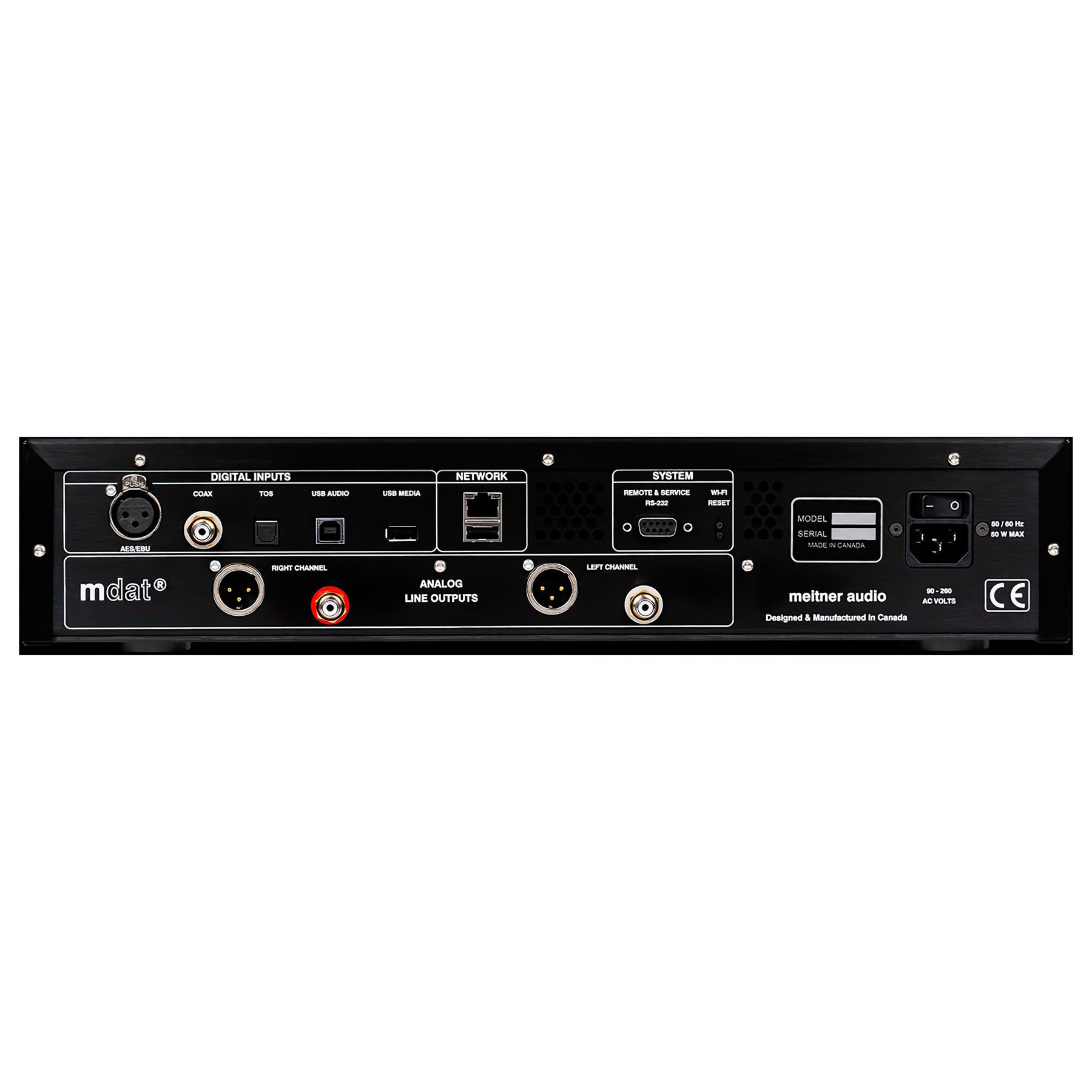 EMM Labs/Meitner MA3 Integrated DAC with Streamer & Volume Control - Silver [Ex-display]