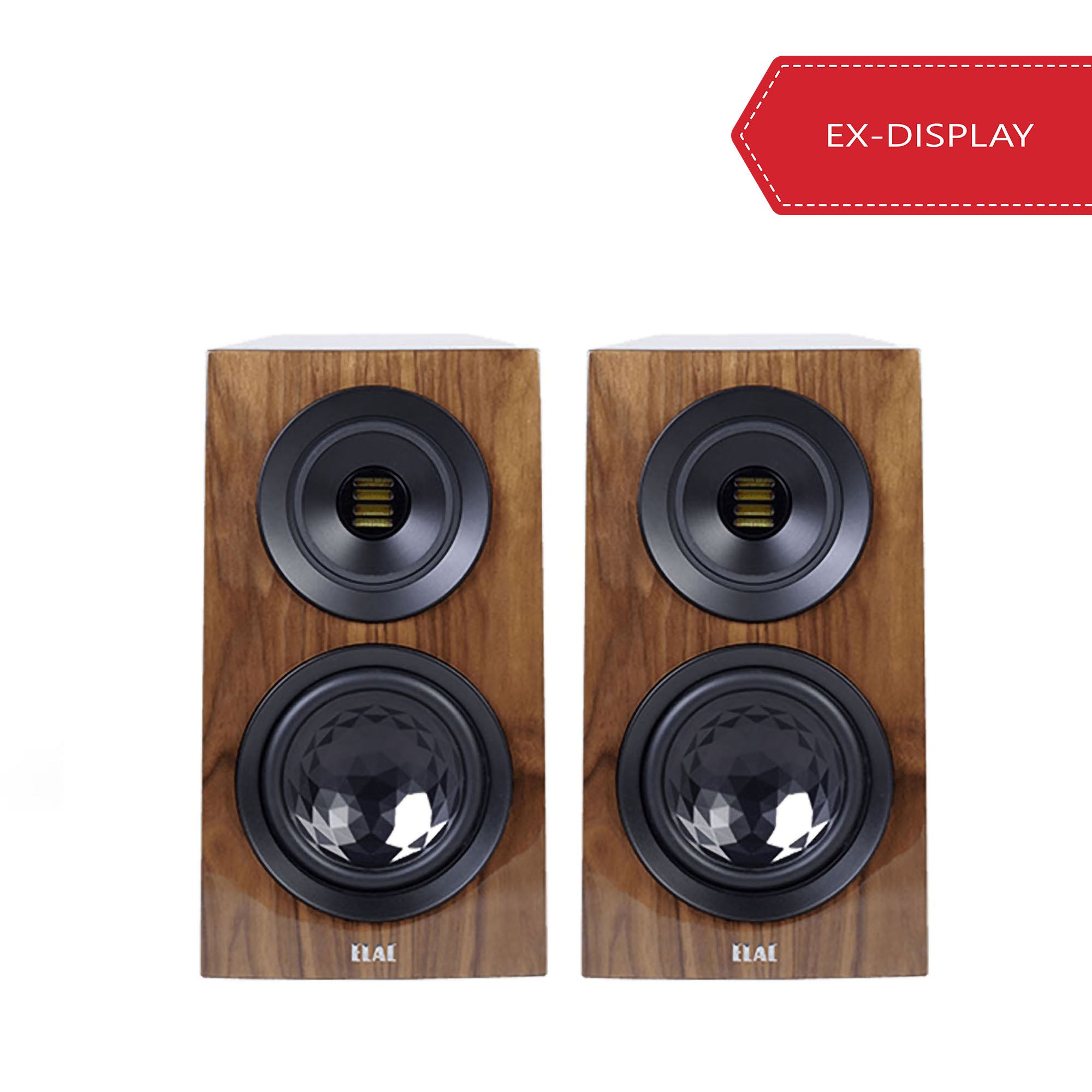 ELAC Concentro S 503 Bookshelf Speakers (pair) - Walnut [Ex-display]