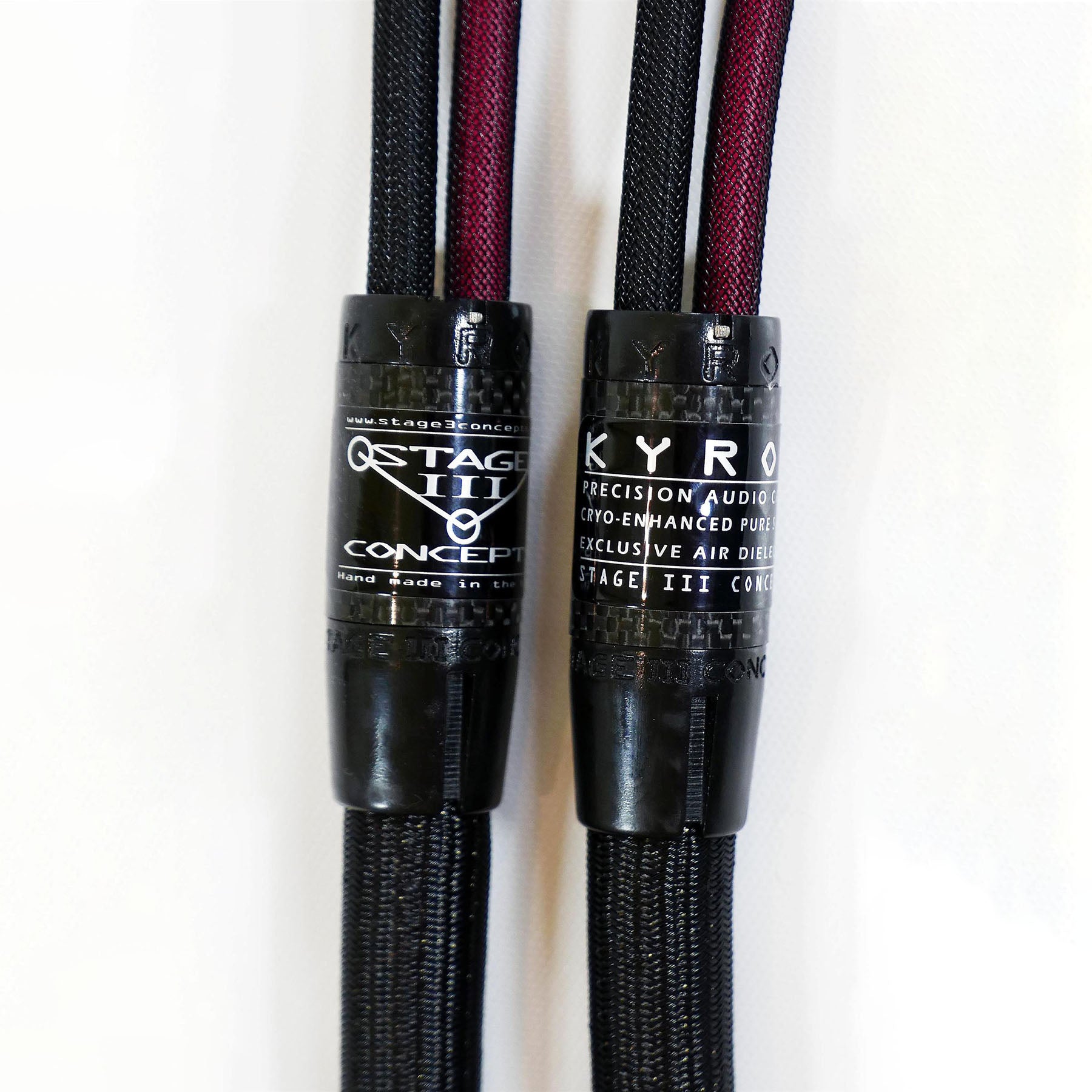 Stage III Concepts Kyros Precision Silver Spade Speaker Cable - 3.5m