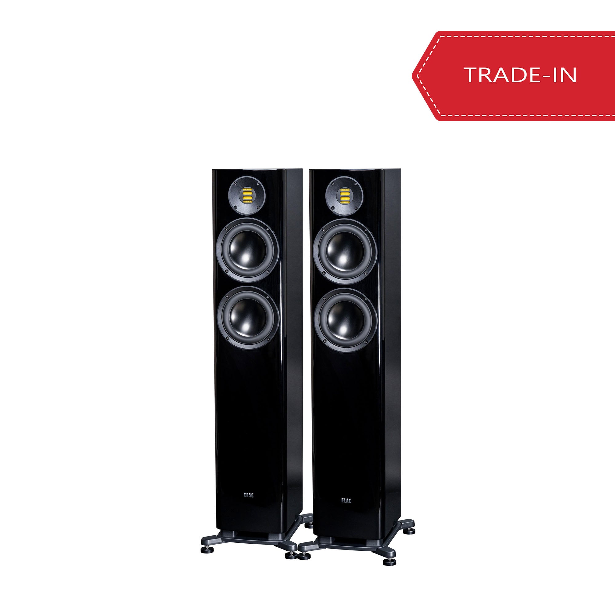 ELAC Solano FS287 Floorstanding Speakers (pair) - Black [Trade-in]