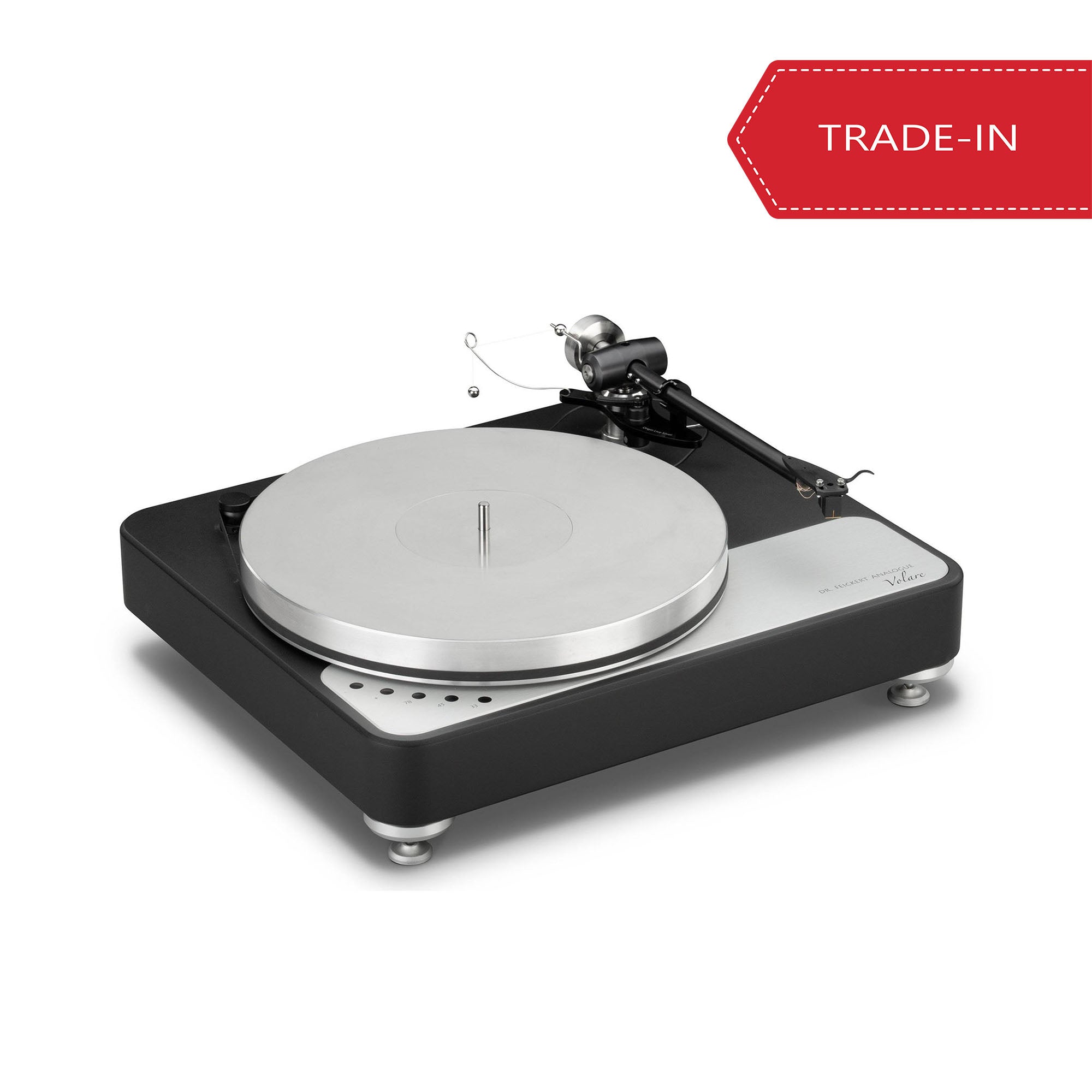 Dr. Feickert Analogue Volare Turntable - Black [Trade-in]