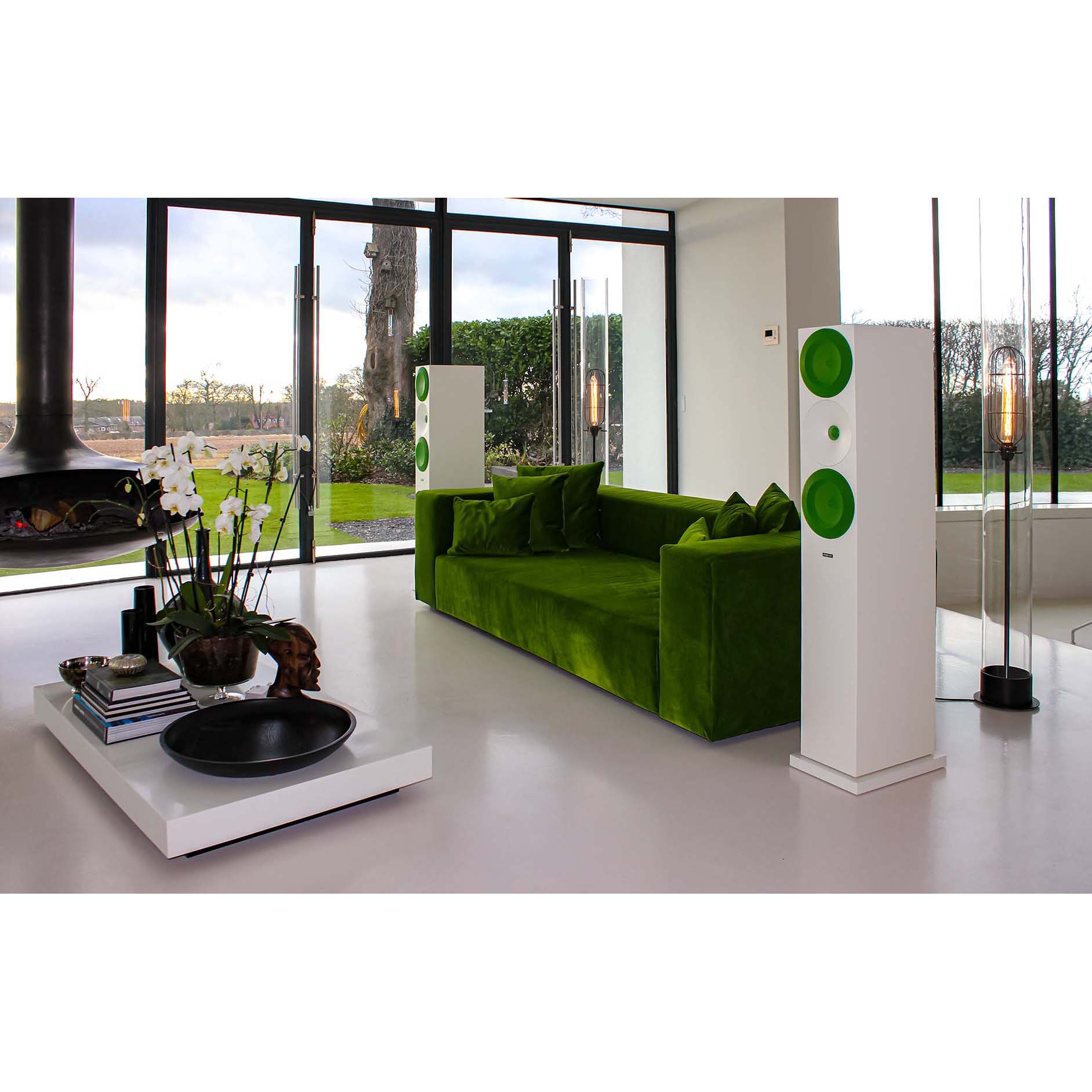 Amphion Argon7LS Floorstanding Speakers (pair) - Standard White [Ex-display]