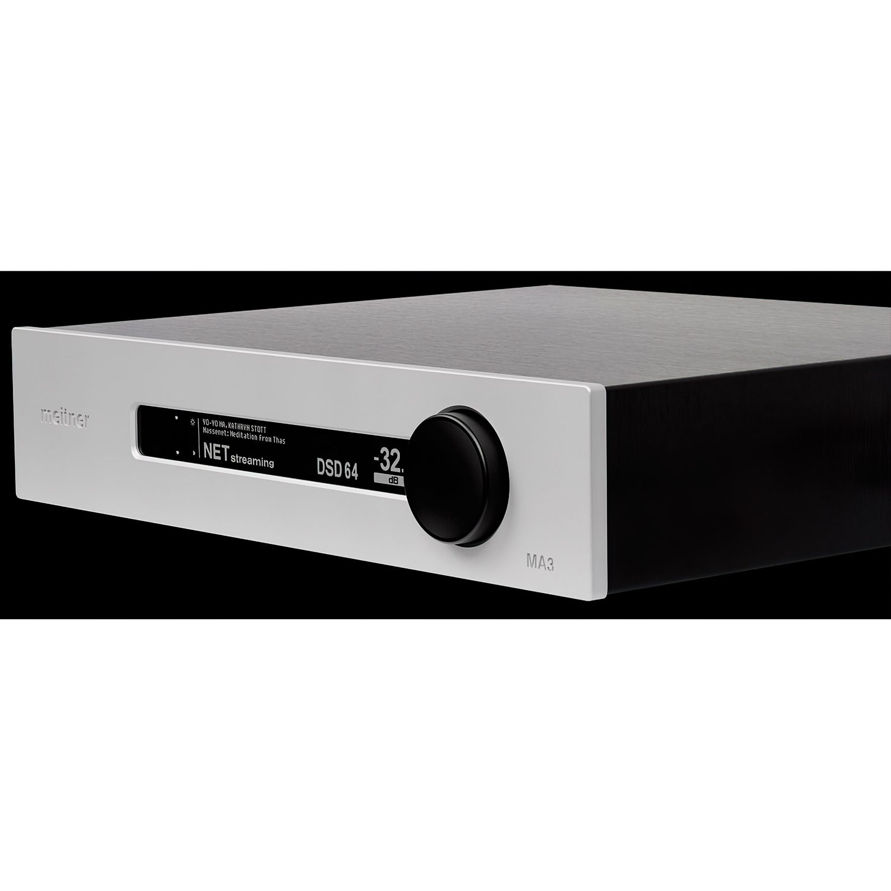 EMM Labs/Meitner MA3 Integrated DAC with Streamer & Volume Control - Silver [Ex-display]